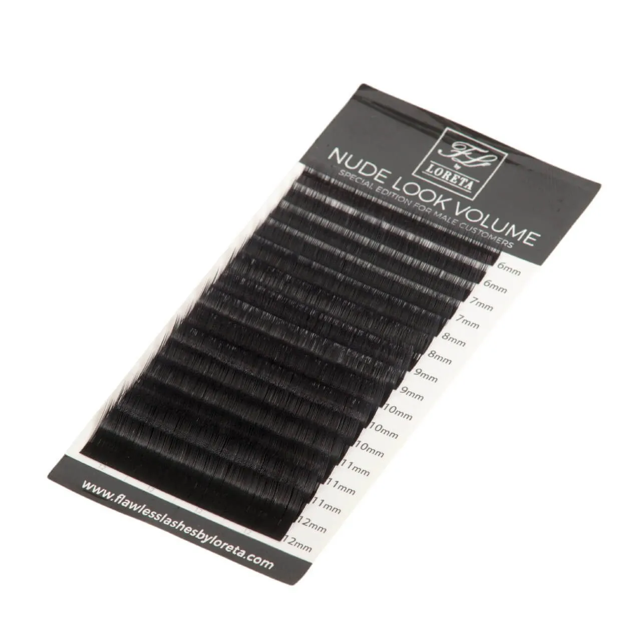 0.10 Nude J Curl Mixed Lengths Classic Lash Extensions