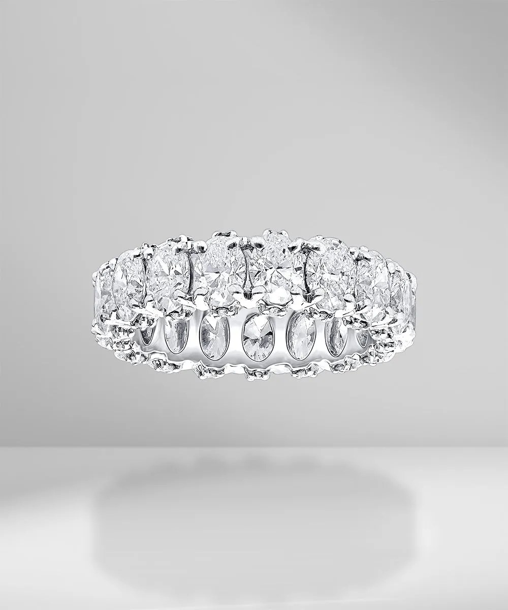 0.30ct Oval Diamond Eternity Band