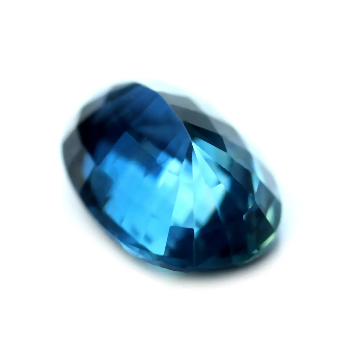 0.53ct Certified Natural Teal Sapphire