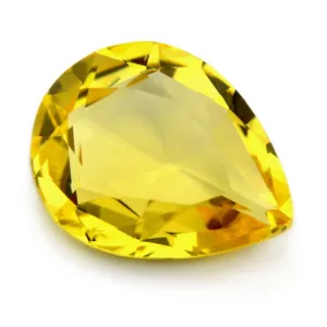 0.63ct Certified Natural Yellow Sapphire