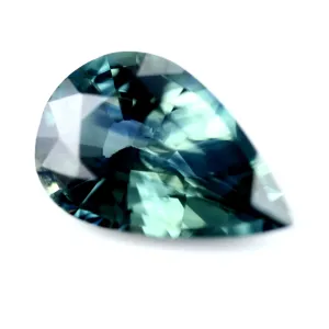 0.92ct Certified Natural Teal Sapphire