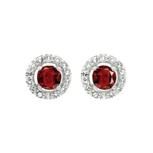 10KT White Gold & Diamond Classic Book Price Point Fashion Earrings  - 1/10 ctw
