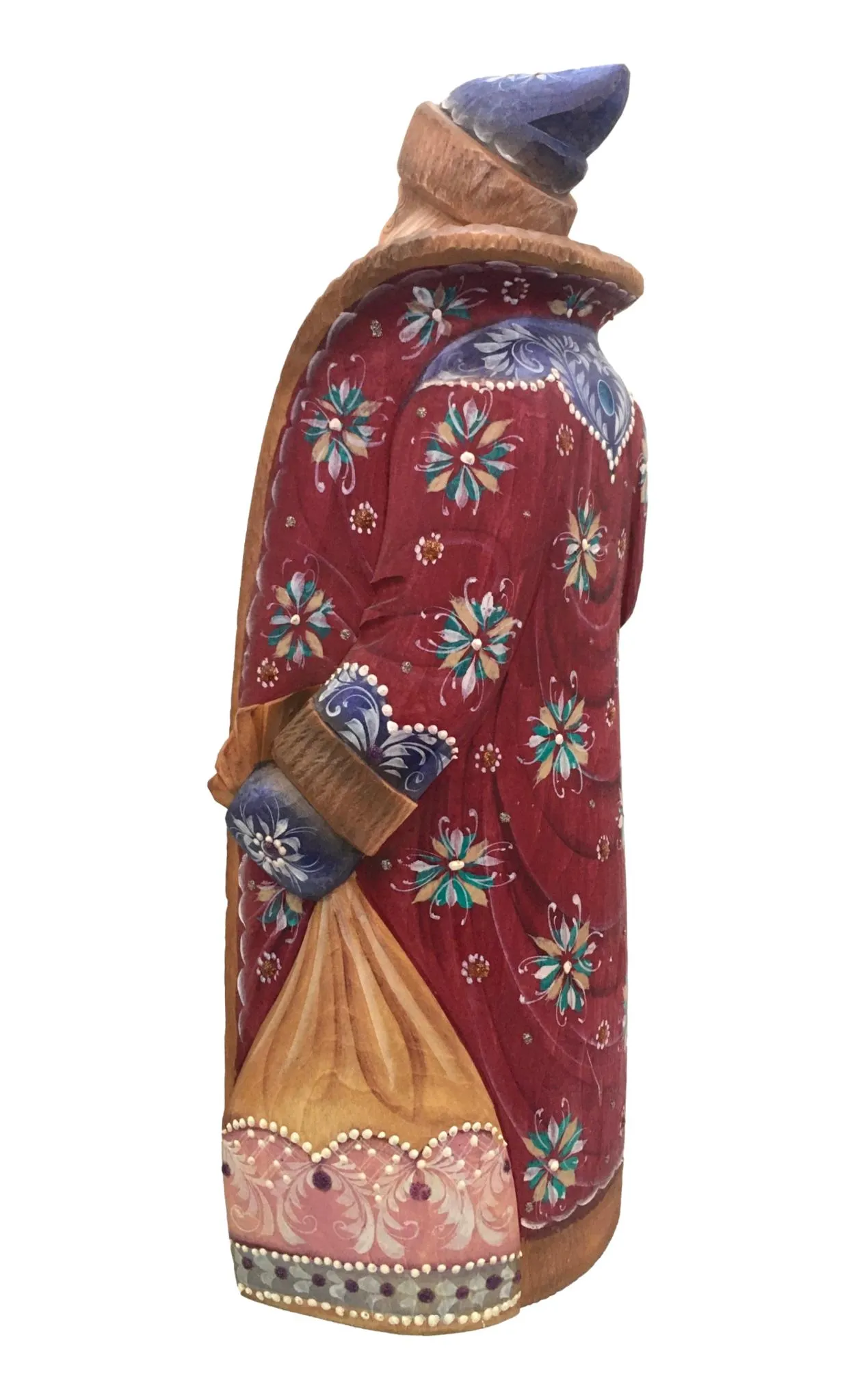 12.5” Traditional Russian Santa Nativity Figurine