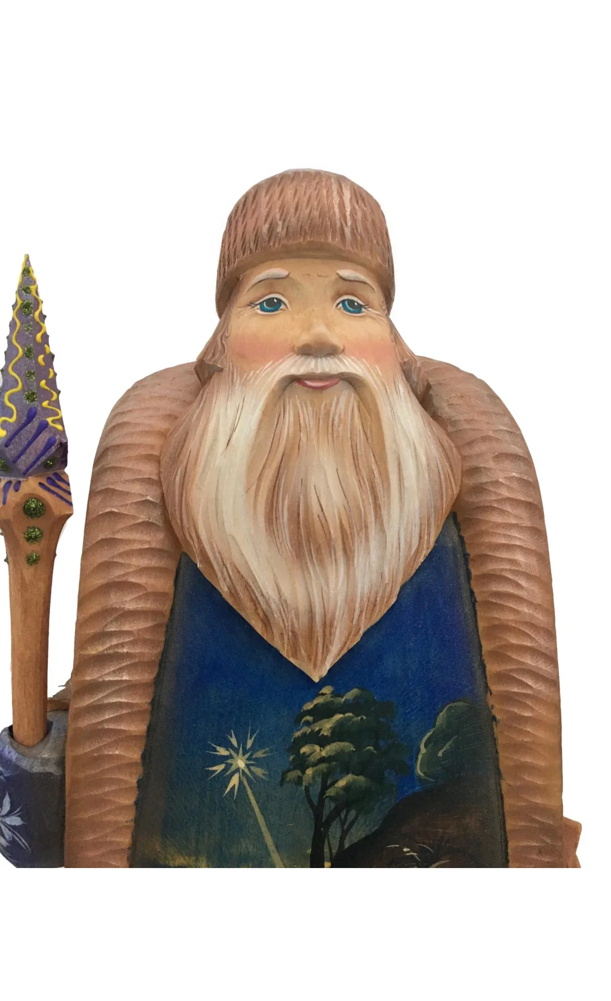 12.5” Traditional Russian Santa Nativity Figurine