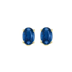 14KT Yellow Gold Stud Earrings