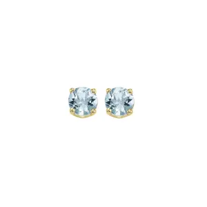 14KT Yellow Gold Stud Earrings