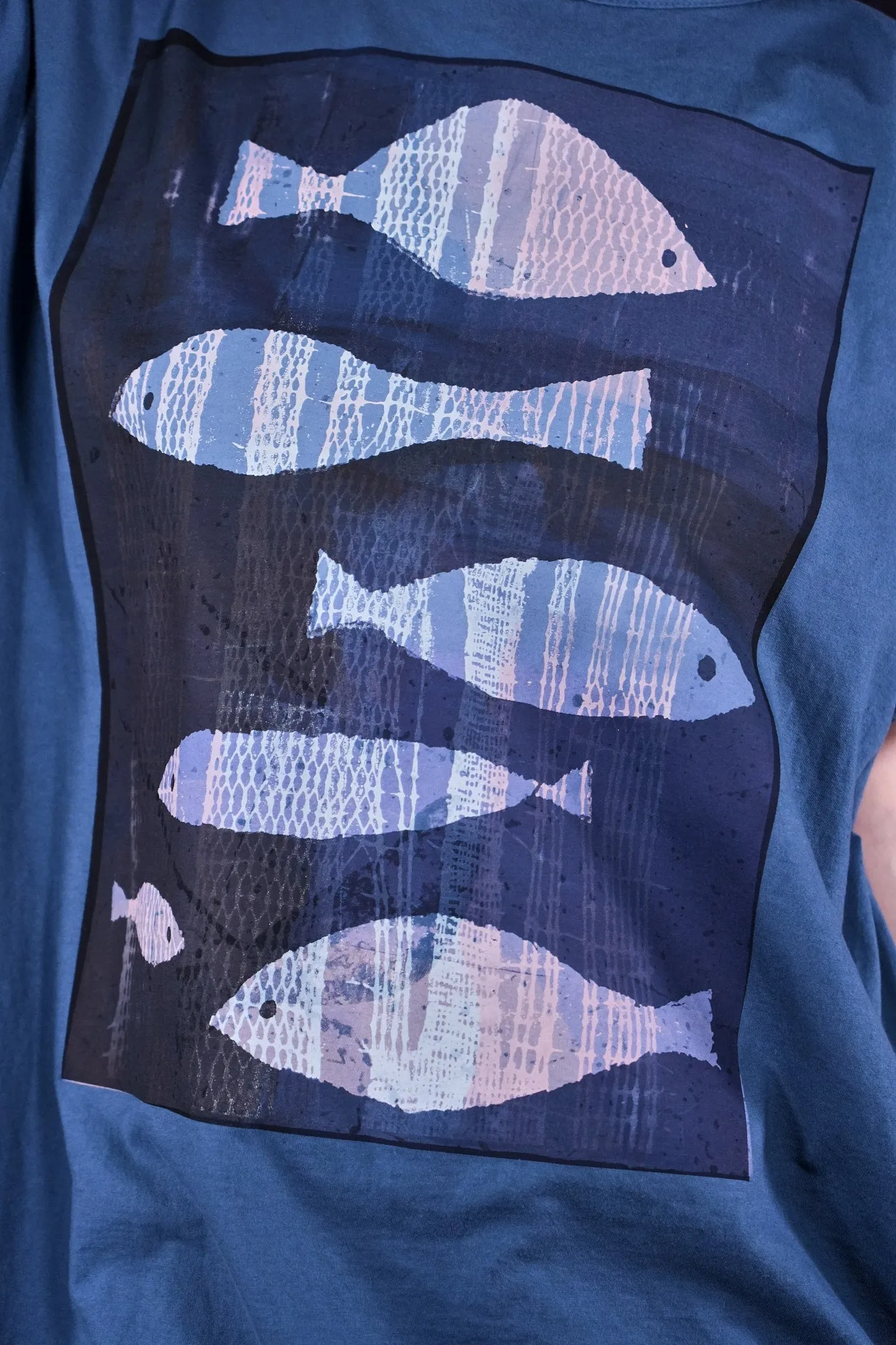 1582 Simple Tee Echo Blue-P
