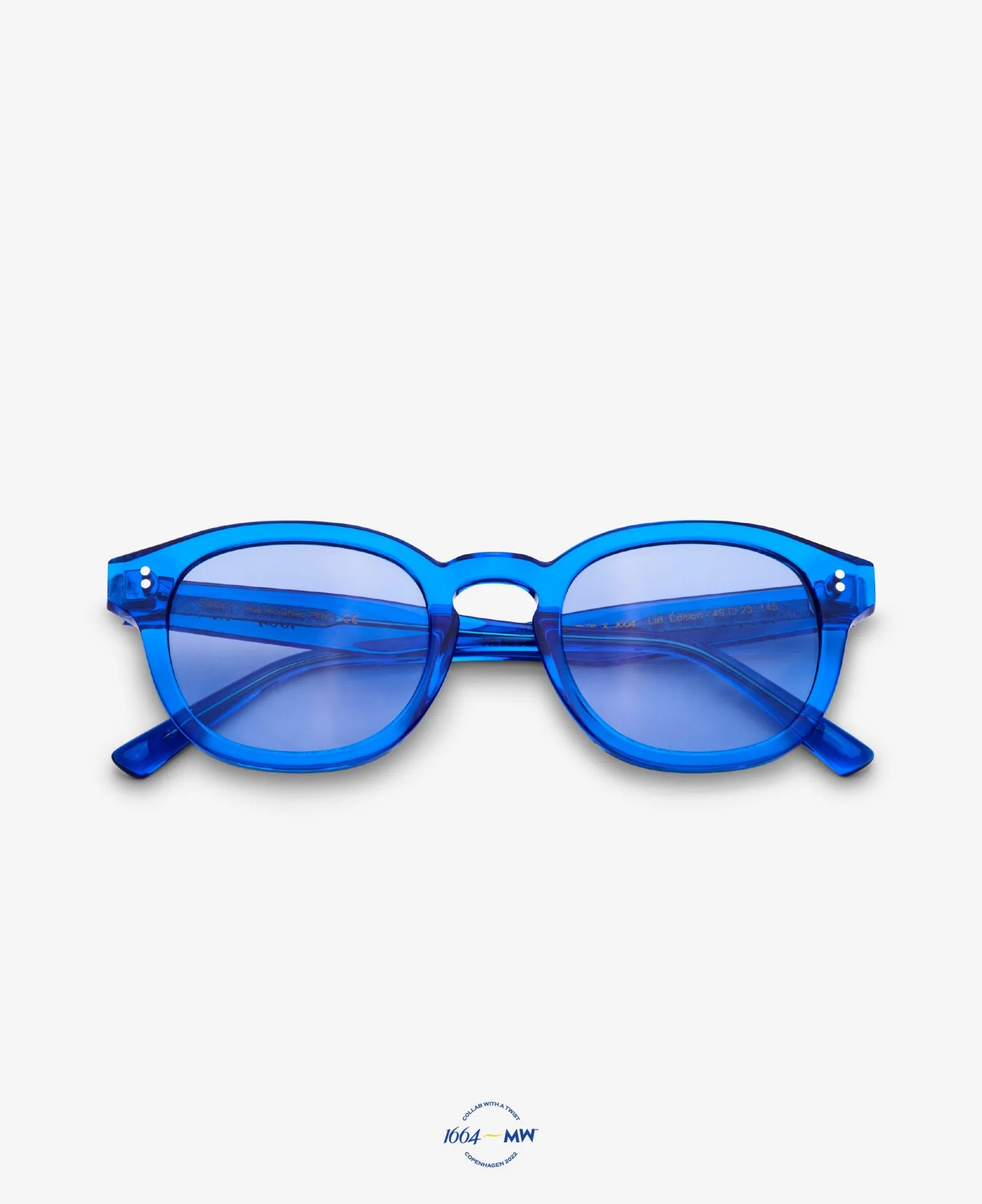 1664-2 - Dark Blue Crystal Blue