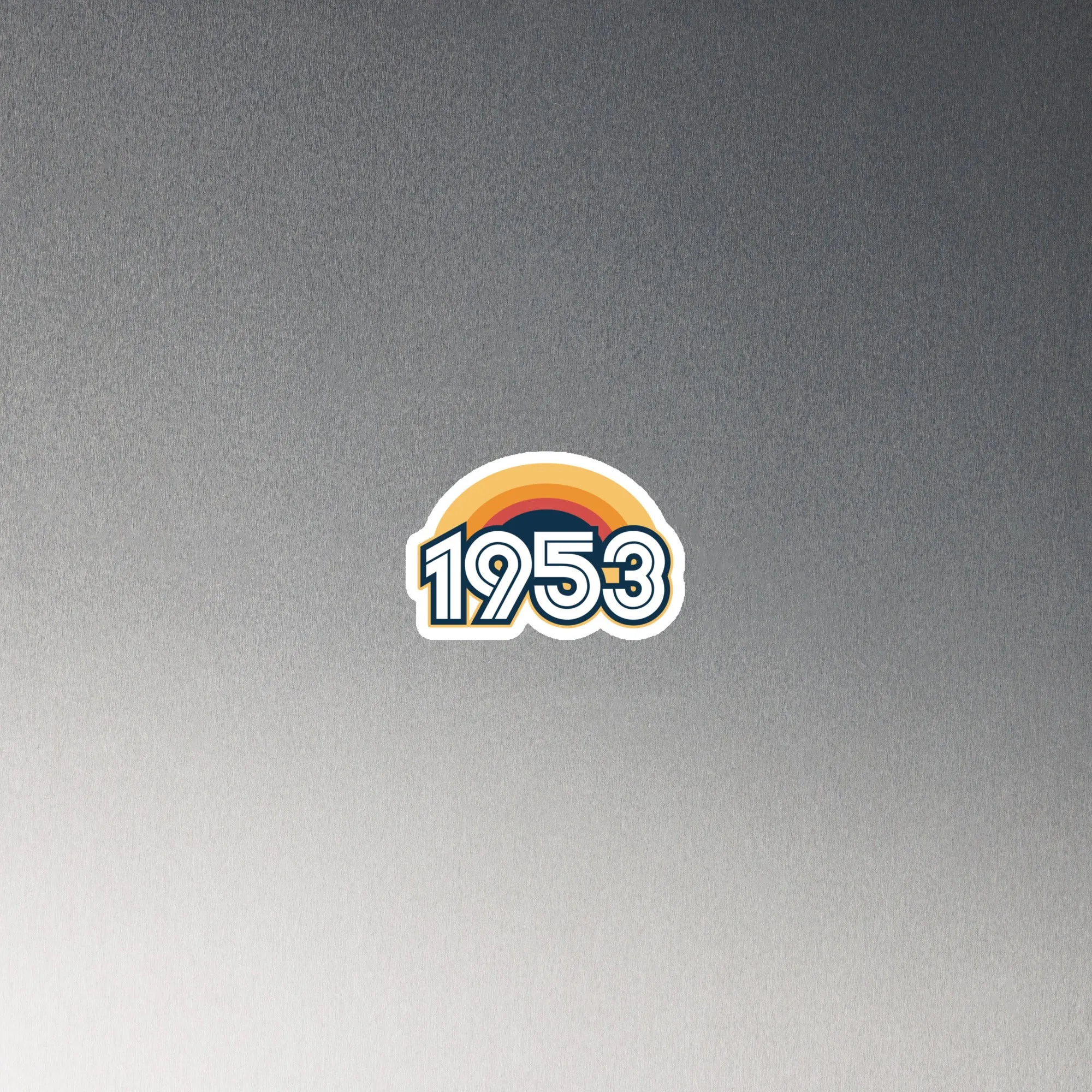 1953 Retro Sunset Magnet
