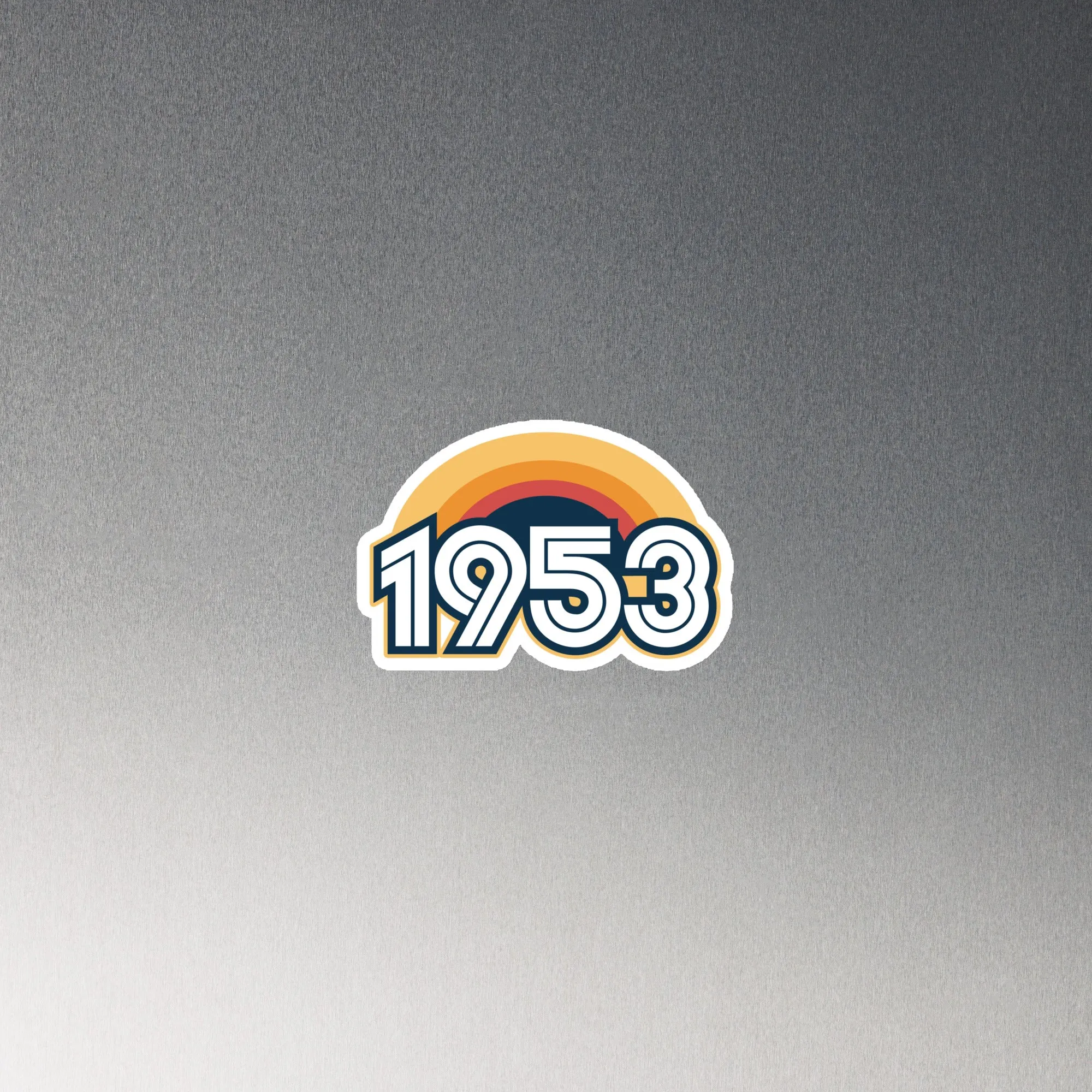 1953 Retro Sunset Magnet