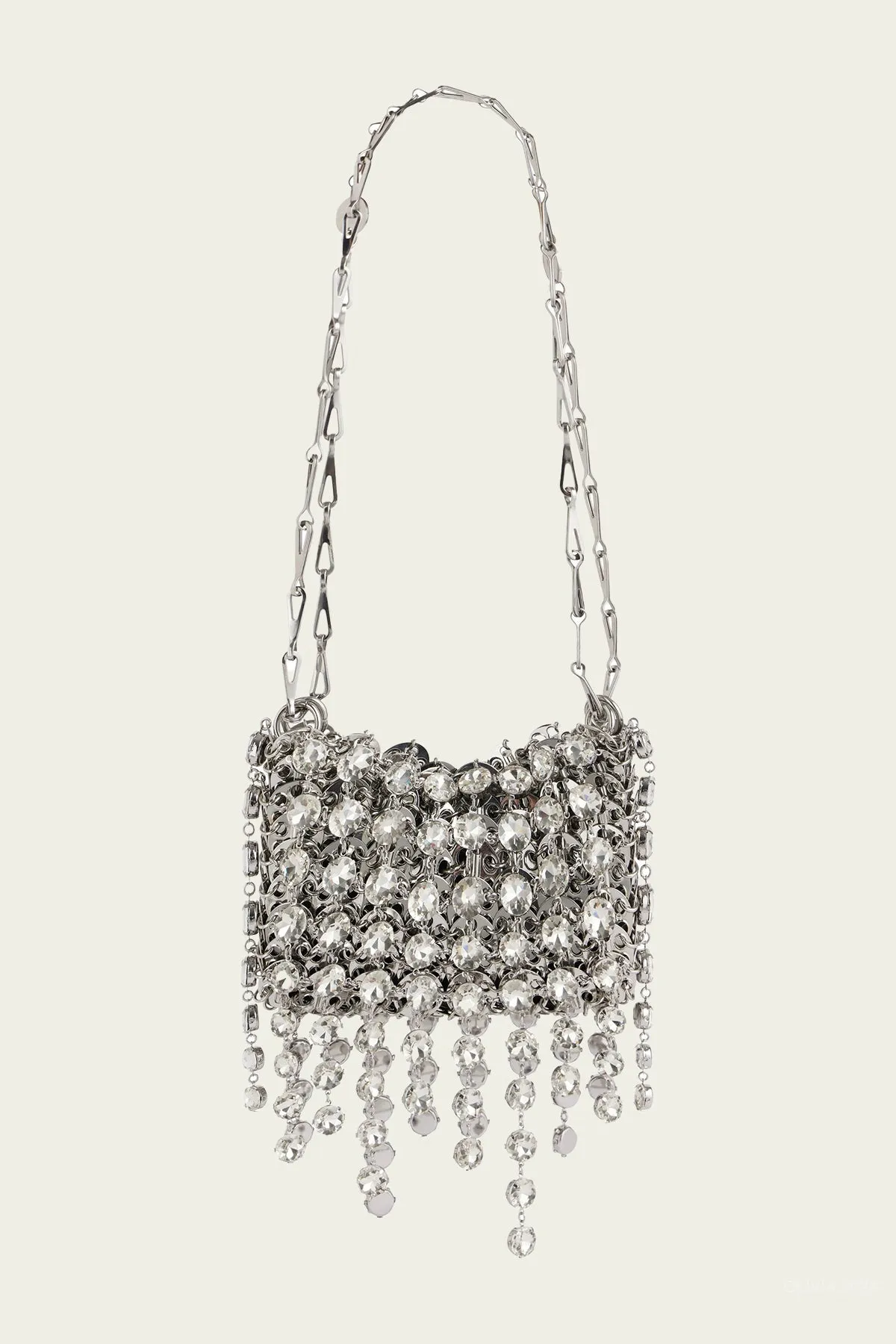 1969 Embellished Nano Bag in Silver