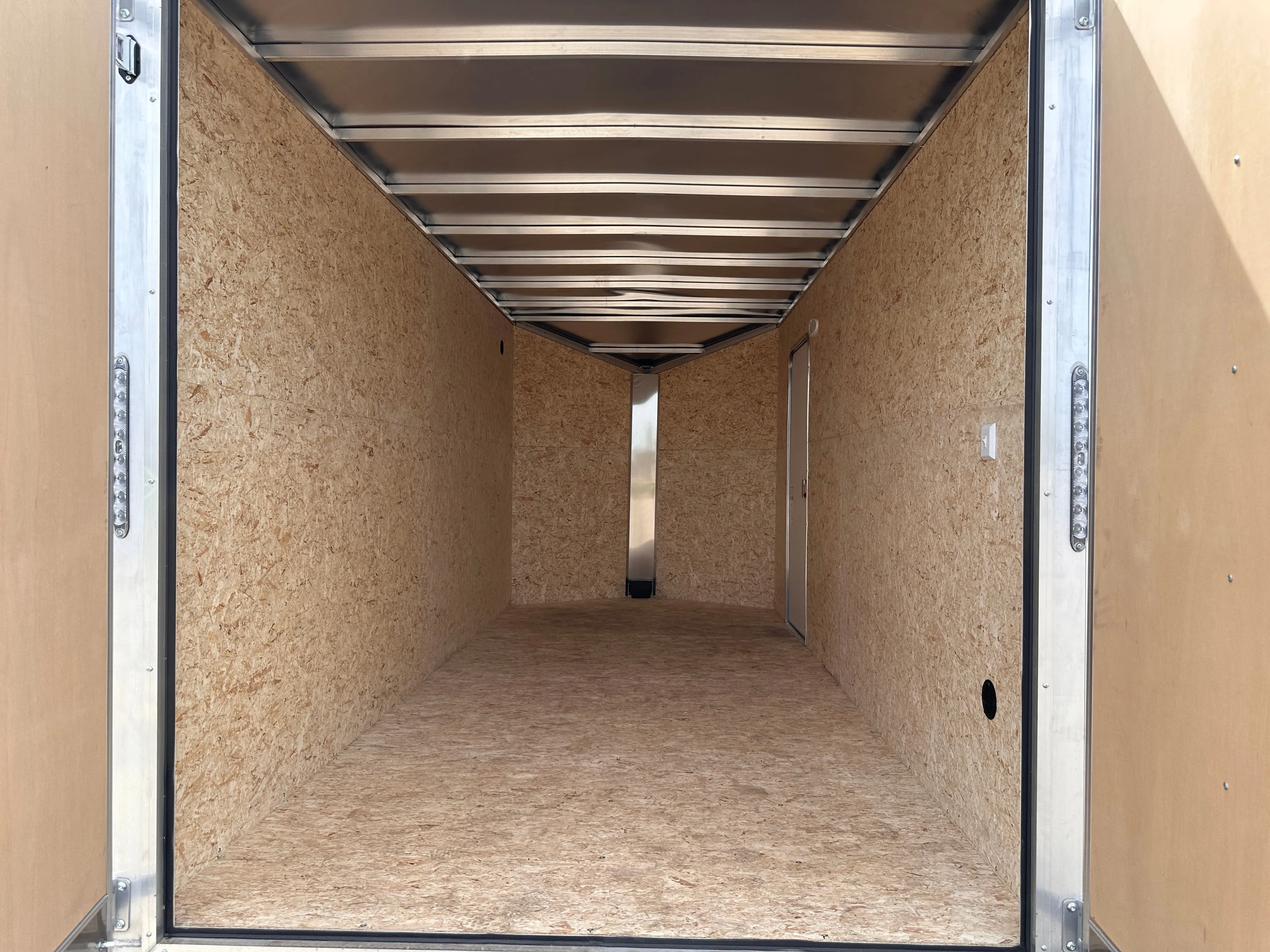 2024 Lightning Aluminum  7' x 16' Enclosed Trailer
