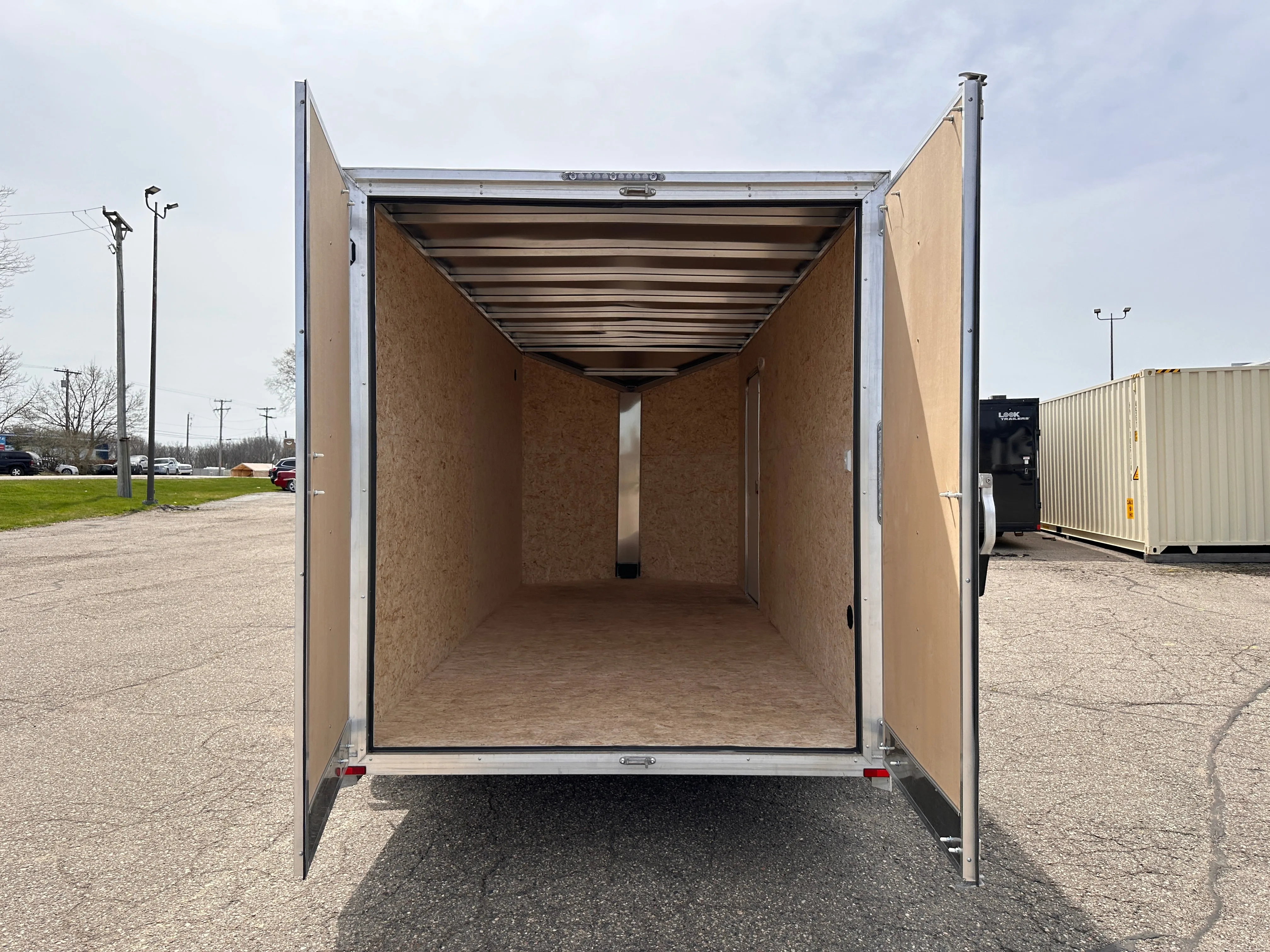 2024 Lightning Aluminum  7' x 16' Enclosed Trailer