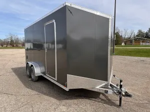2024 Lightning Aluminum  7' x 16' Enclosed Trailer