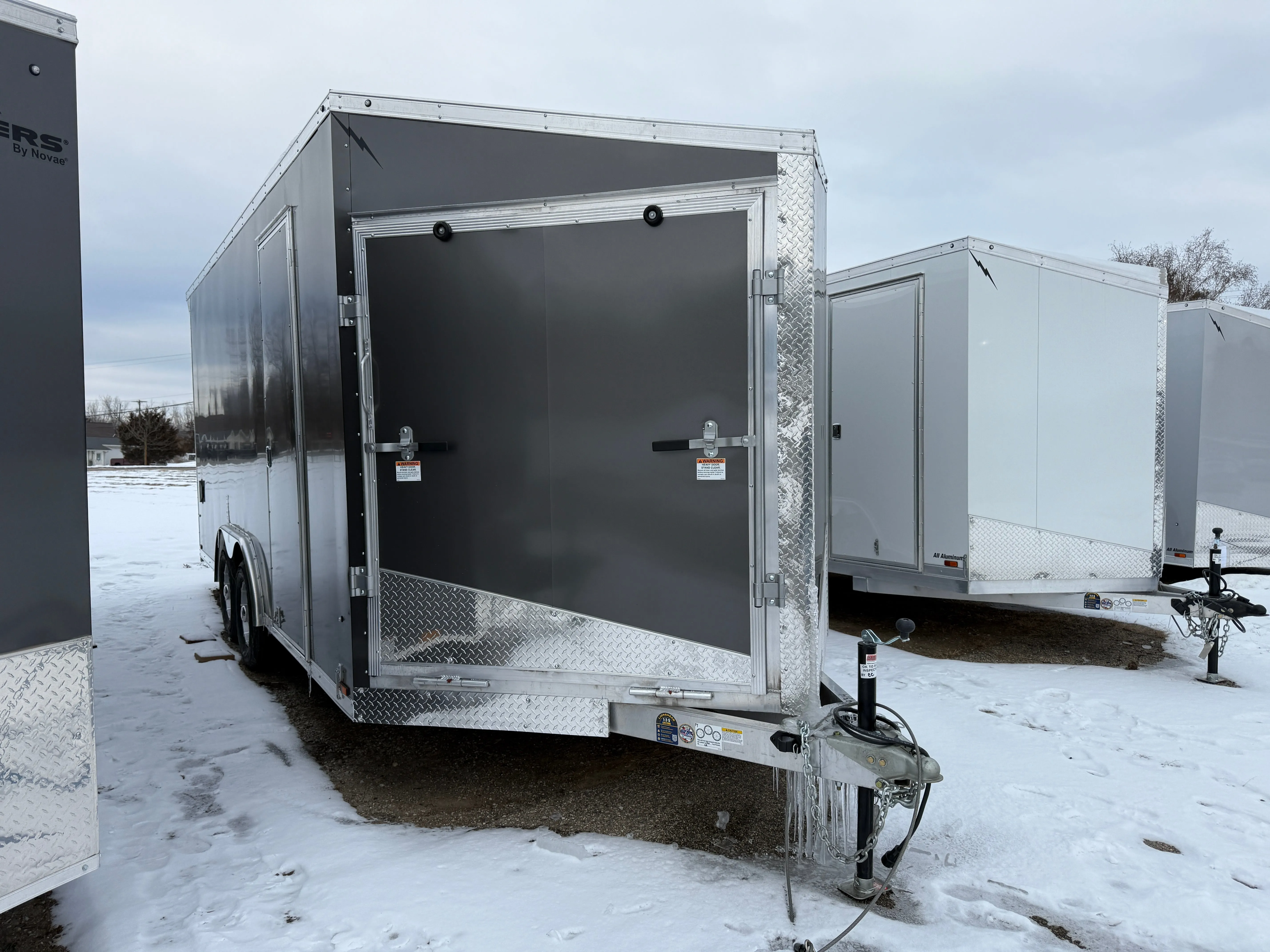 2025 Lightning Aluminum 8.5' x 18' Enclosed Car Hauler Trailer