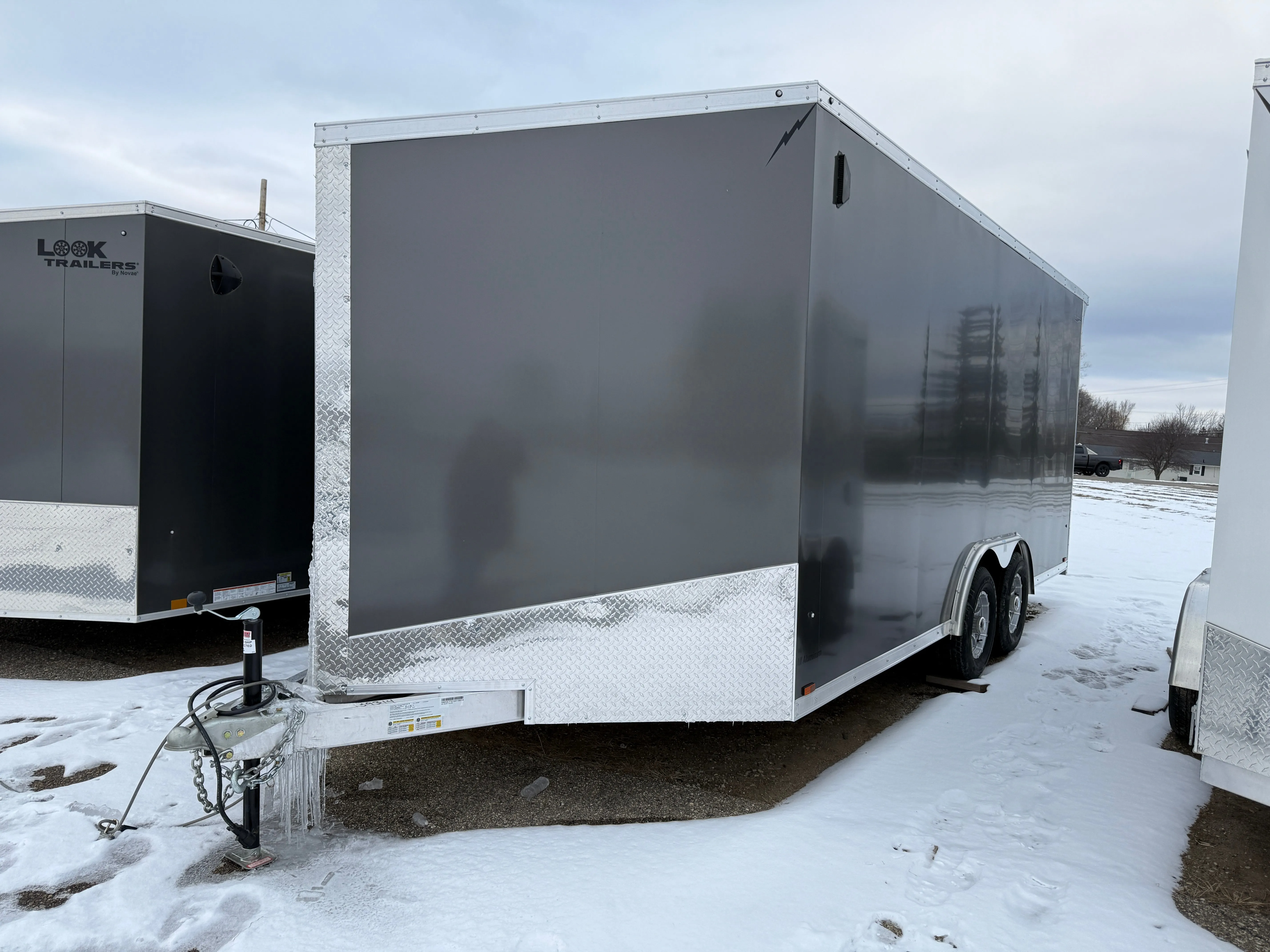 2025 Lightning Aluminum 8.5' x 18' Enclosed Car Hauler Trailer
