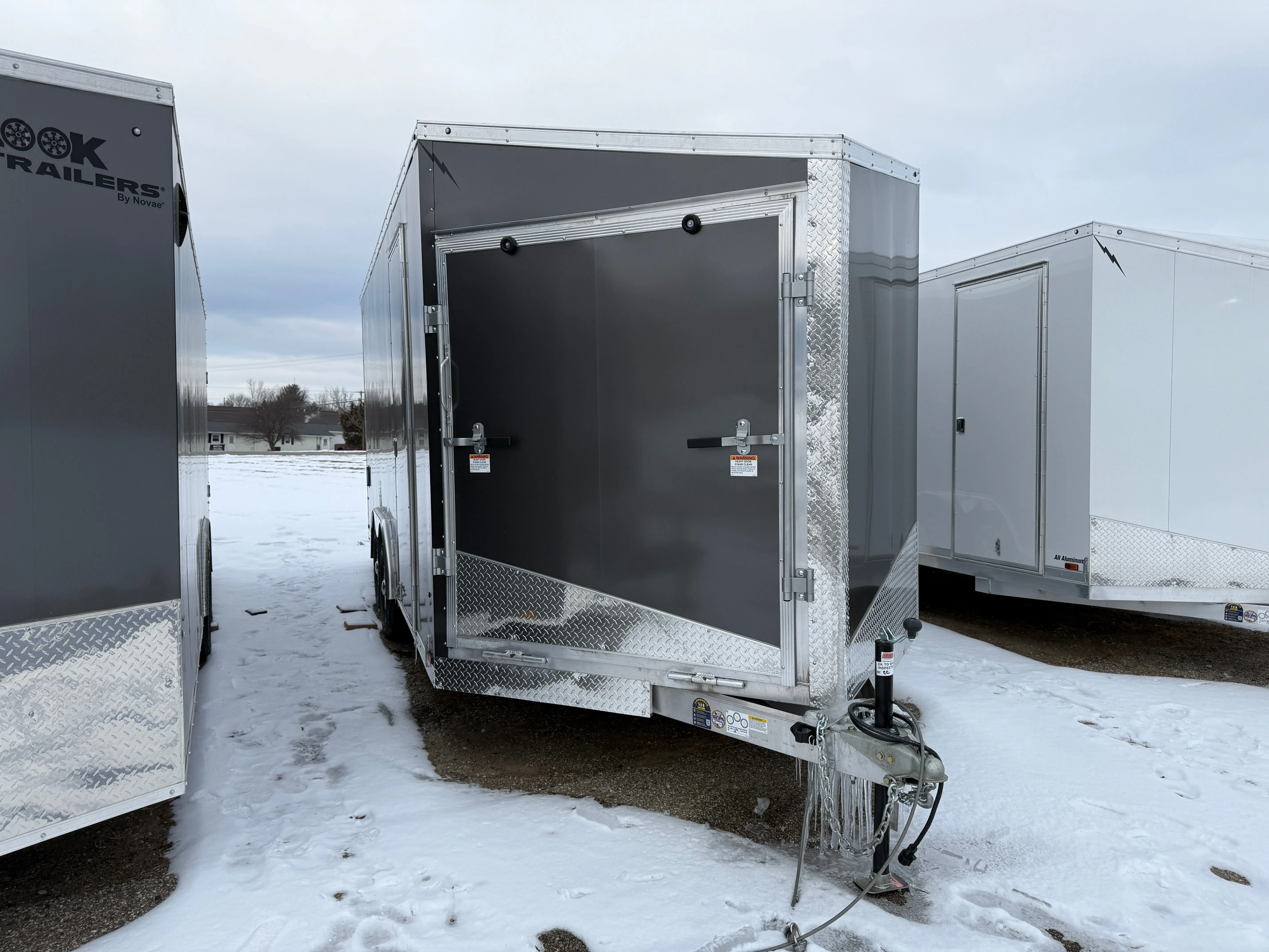 2025 Lightning Aluminum 8.5' x 18' Enclosed Car Hauler Trailer