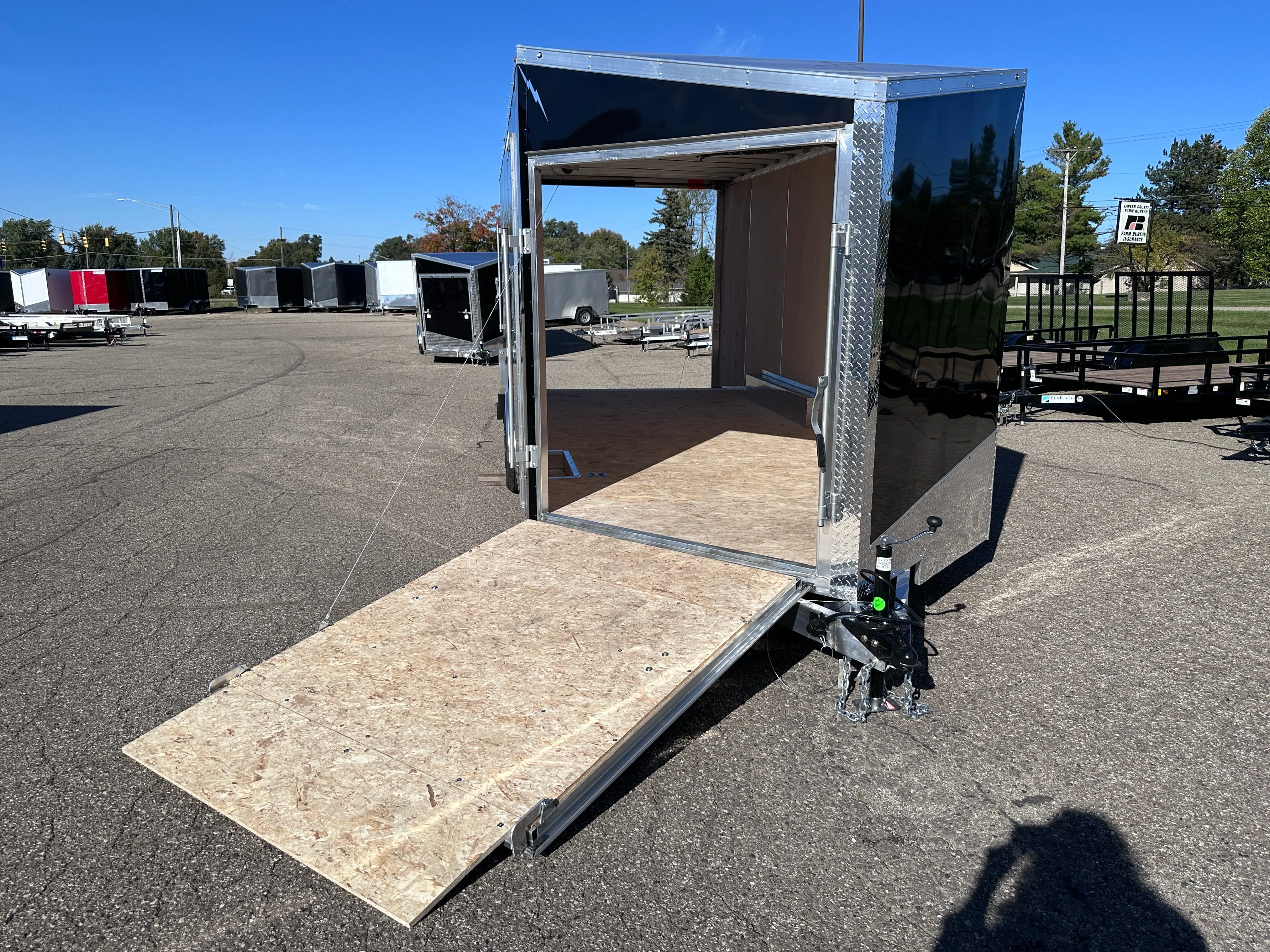 2025 Lightning Aluminum 8.5' x 20' Car Hauler Enclosed Trailer