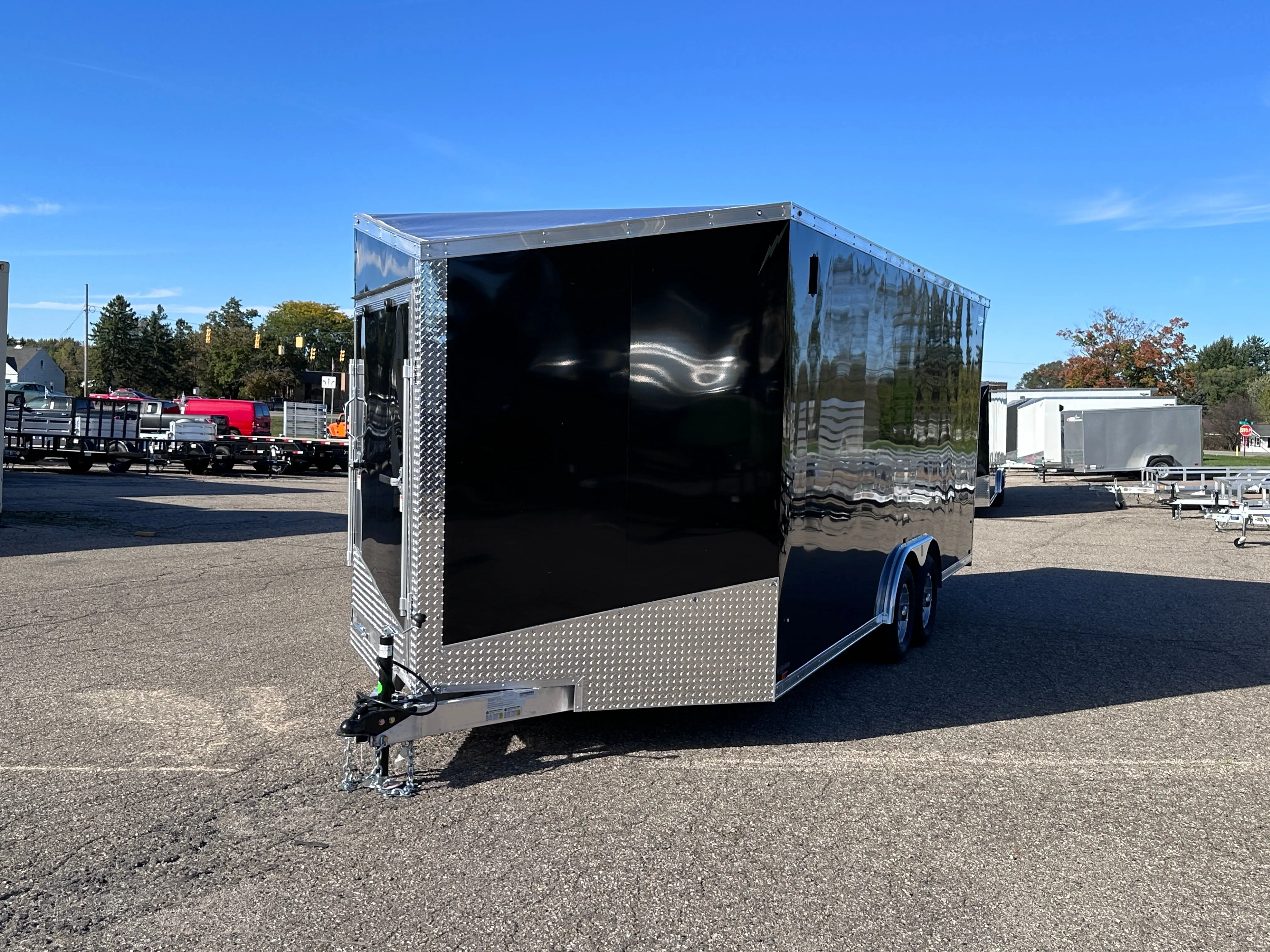 2025 Lightning Aluminum 8.5' x 20' Car Hauler Enclosed Trailer
