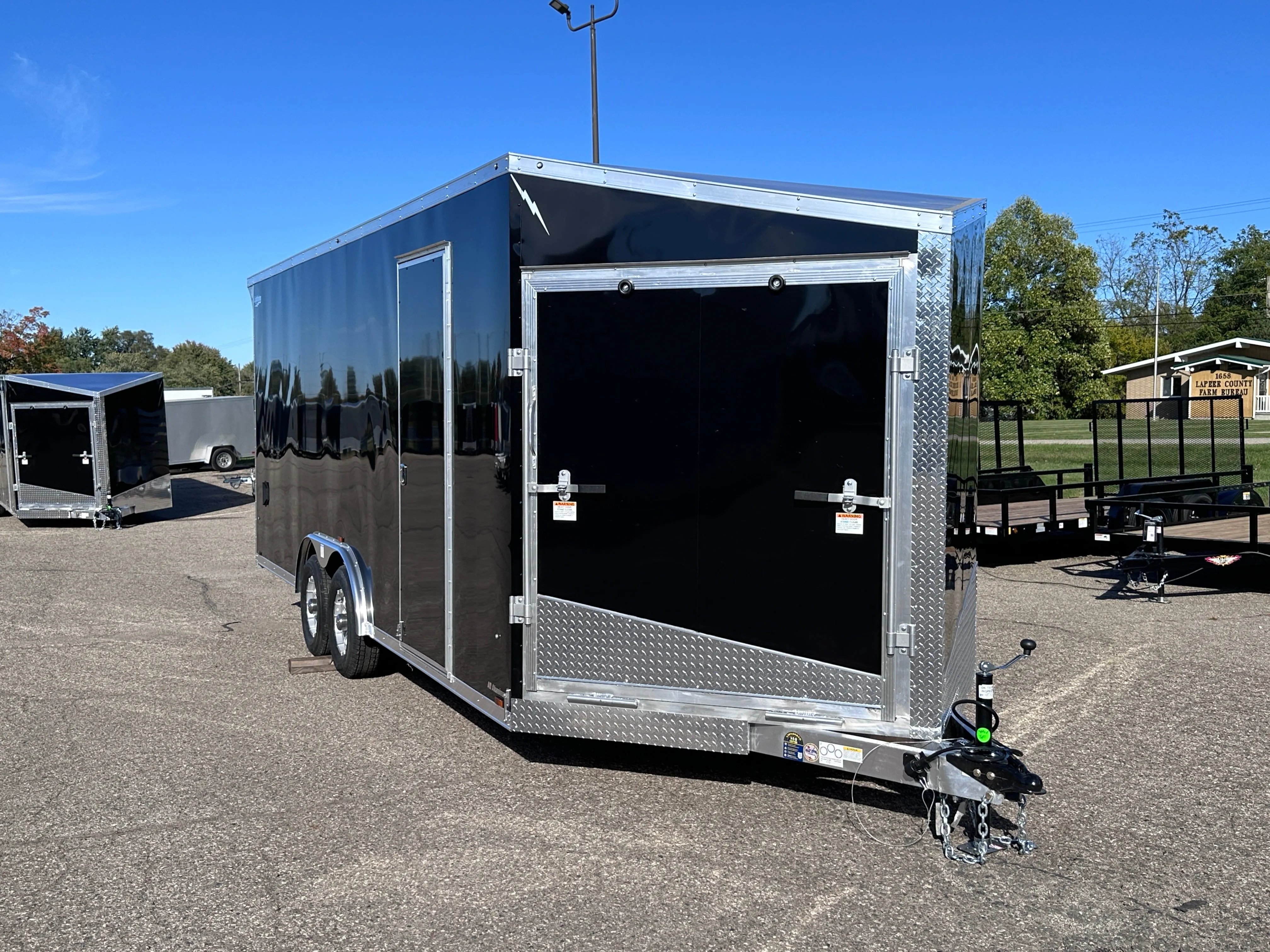 2025 Lightning Aluminum 8.5' x 20' Car Hauler Enclosed Trailer