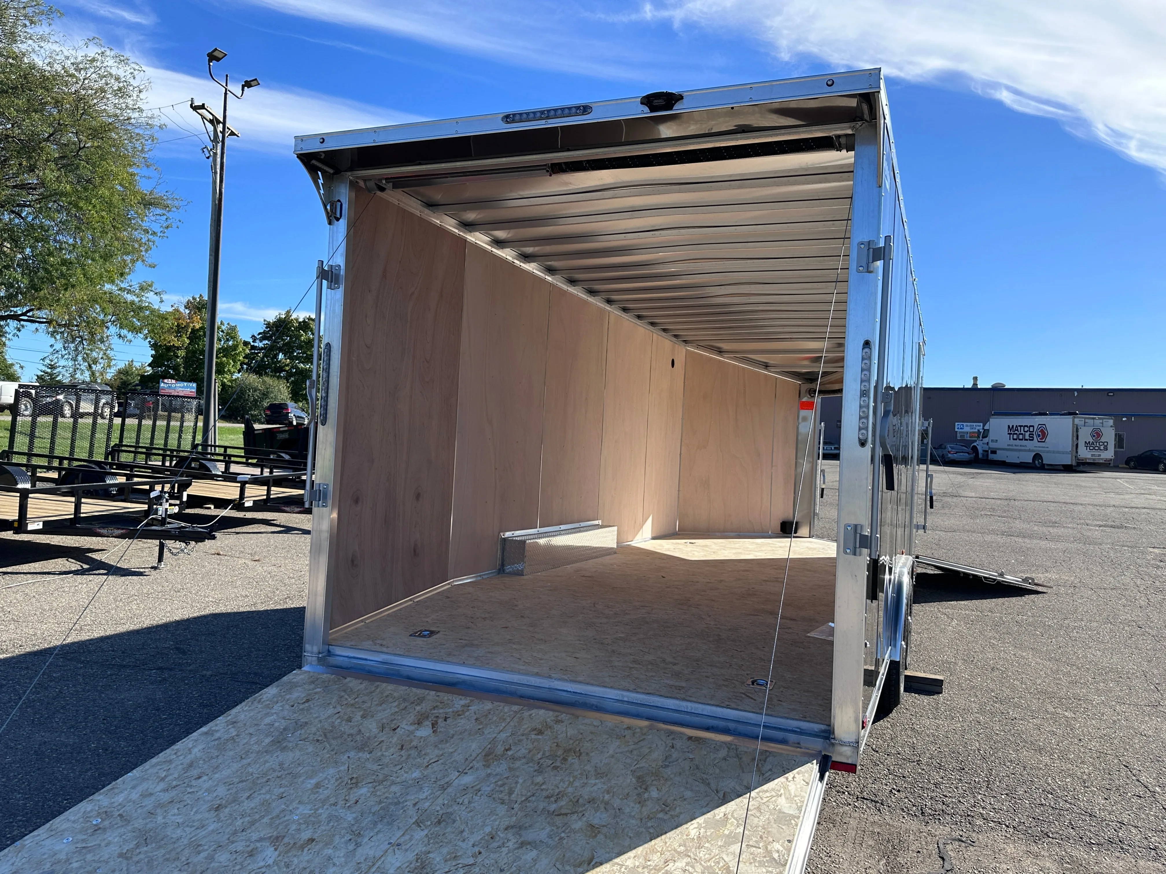 2025 Lightning Aluminum 8.5' x 20' Car Hauler Enclosed Trailer