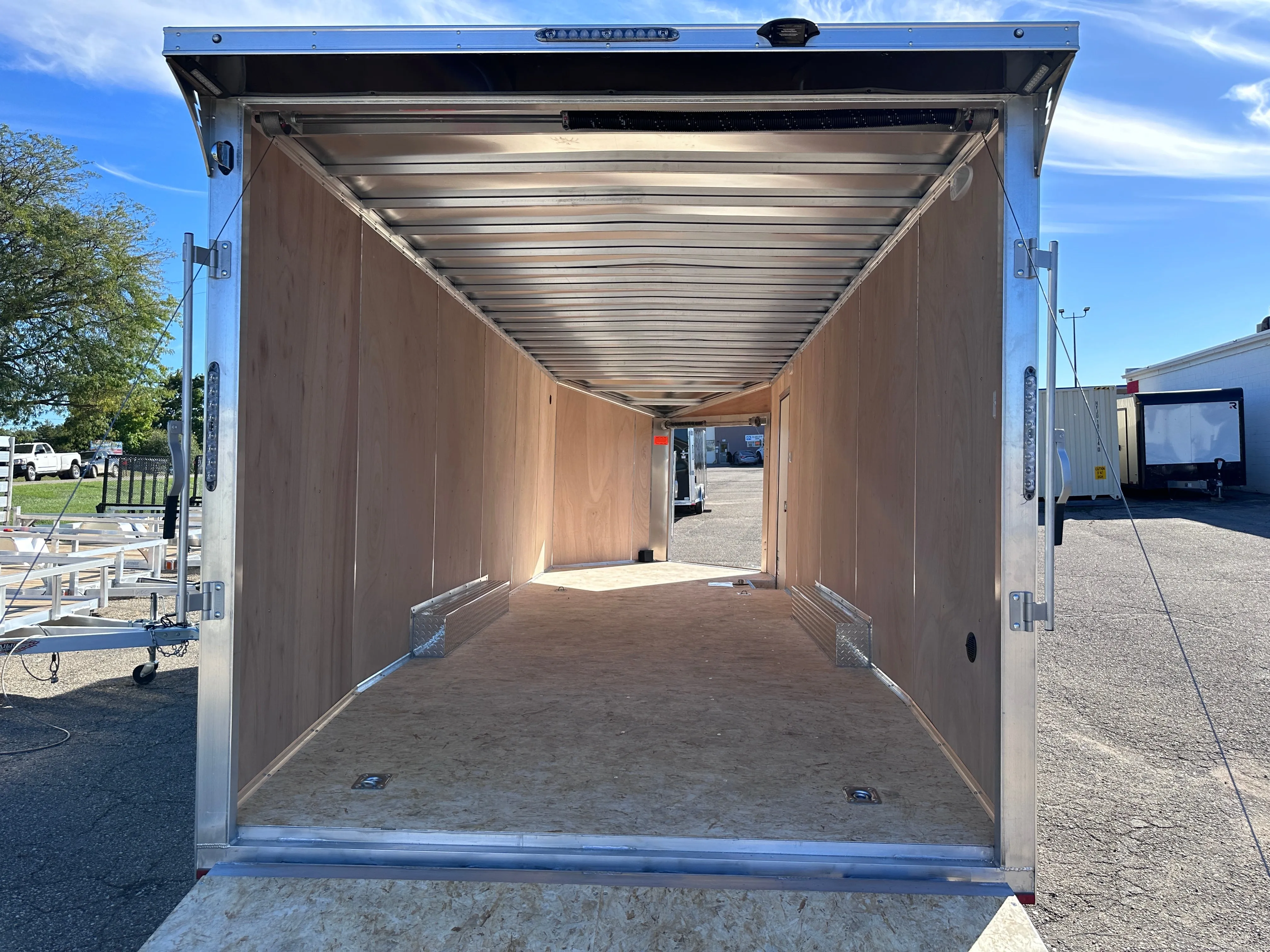2025 Lightning Aluminum 8.5' x 24' Car Hauler Enclosed Trailer