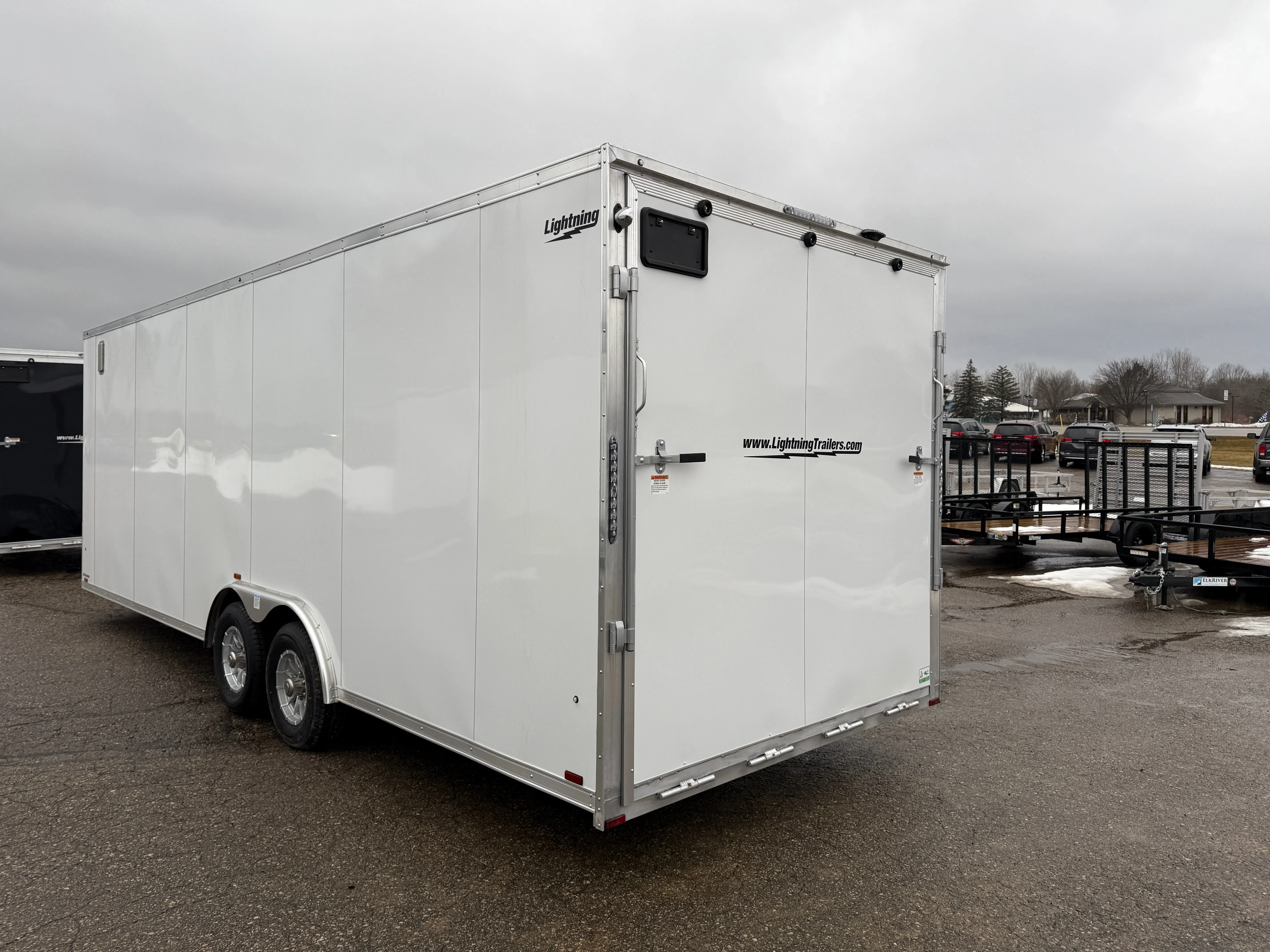 2025 Lightning Aluminum 8.5' x 24' Car Hauler Enclosed Trailer