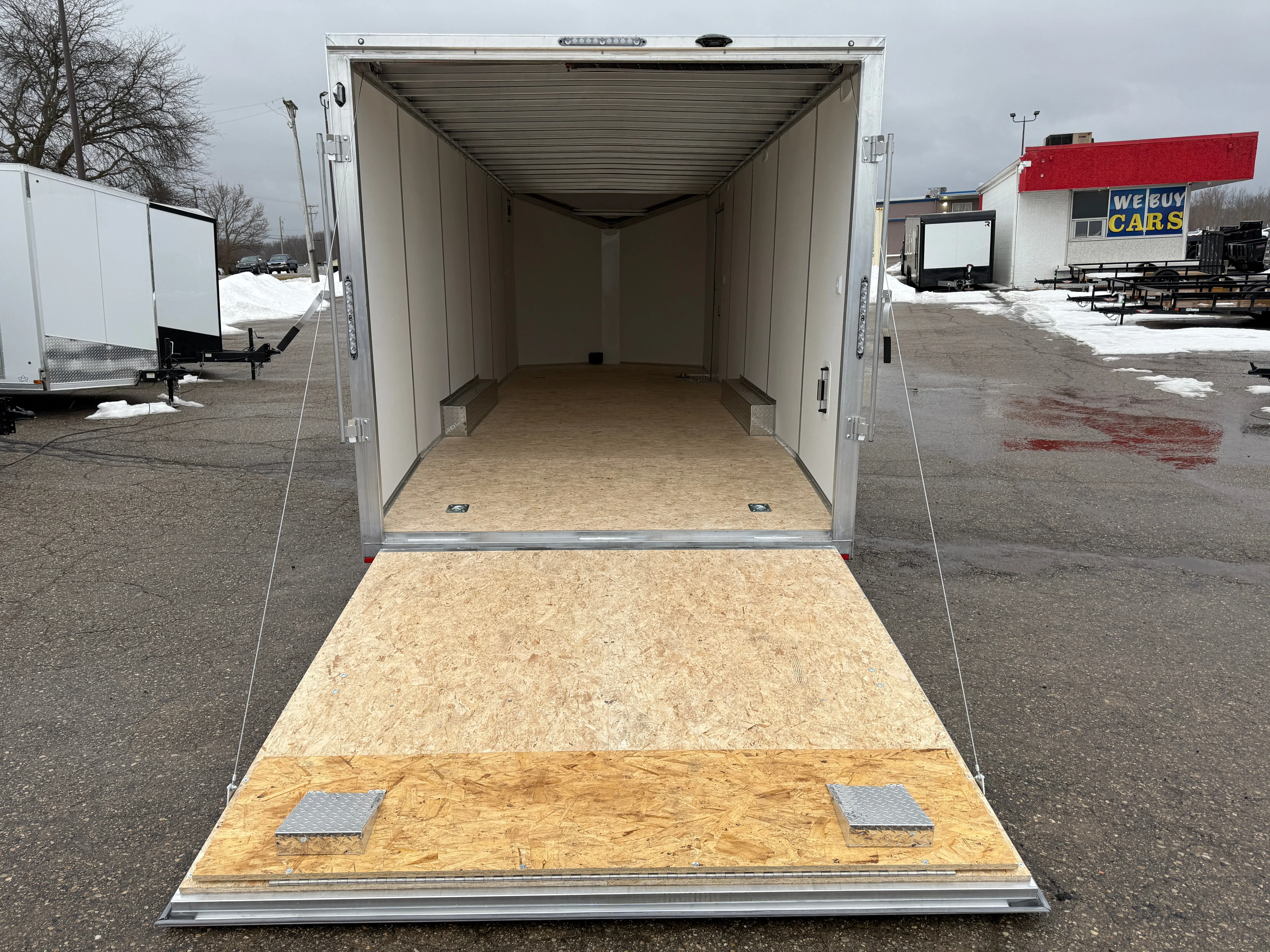 2025 Lightning Aluminum 8.5' x 24' Car Hauler Enclosed Trailer