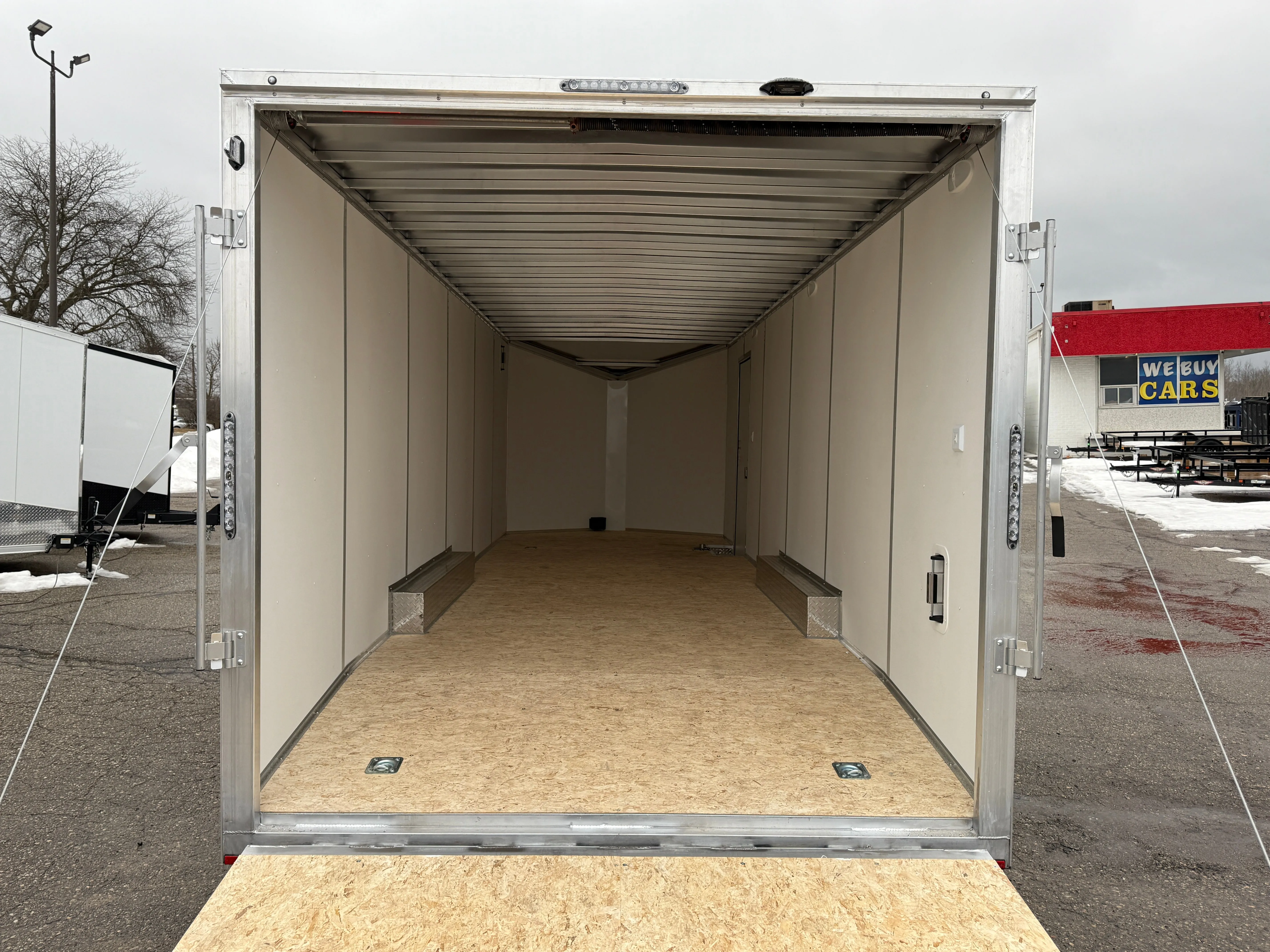 2025 Lightning Aluminum 8.5' x 24' Car Hauler Enclosed Trailer