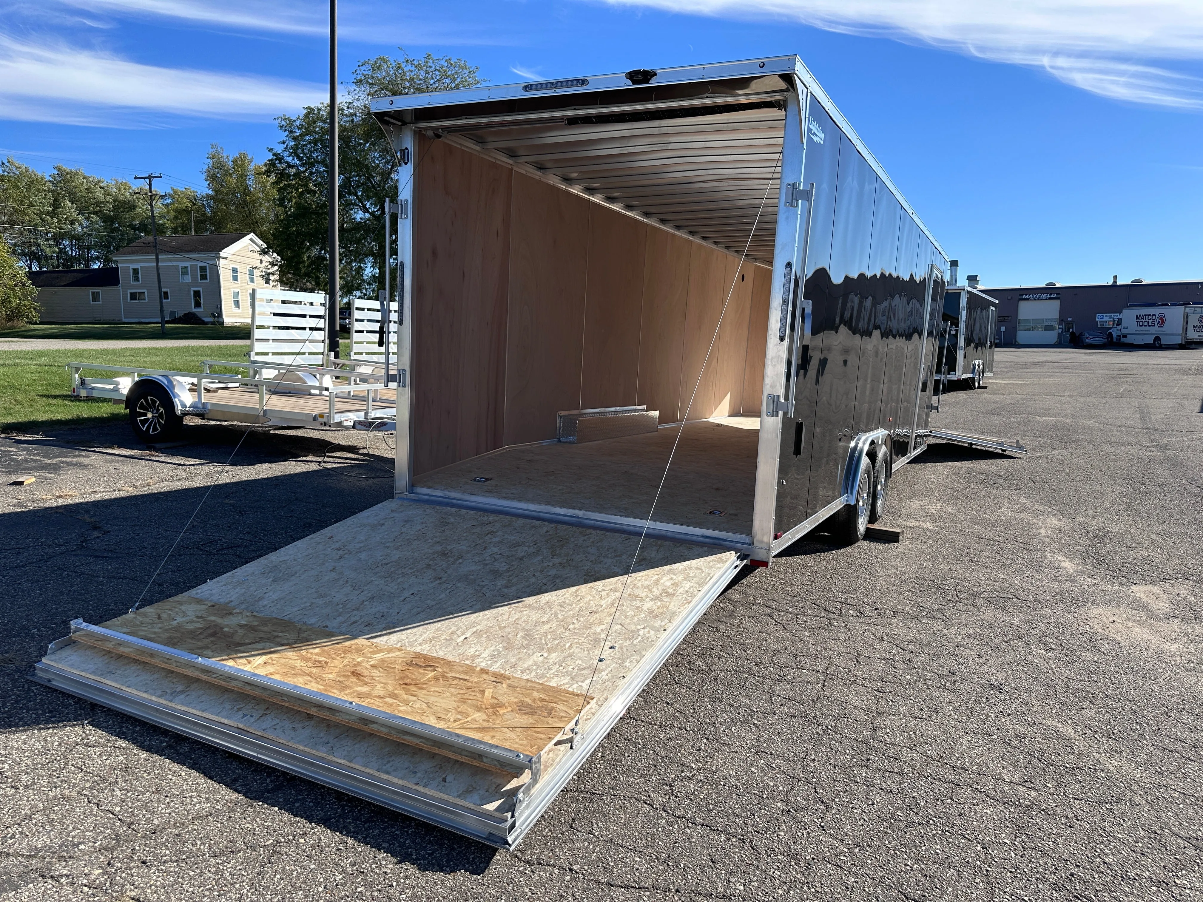 2025 Lightning Aluminum 8.5' x 24' Car Hauler Enclosed Trailer