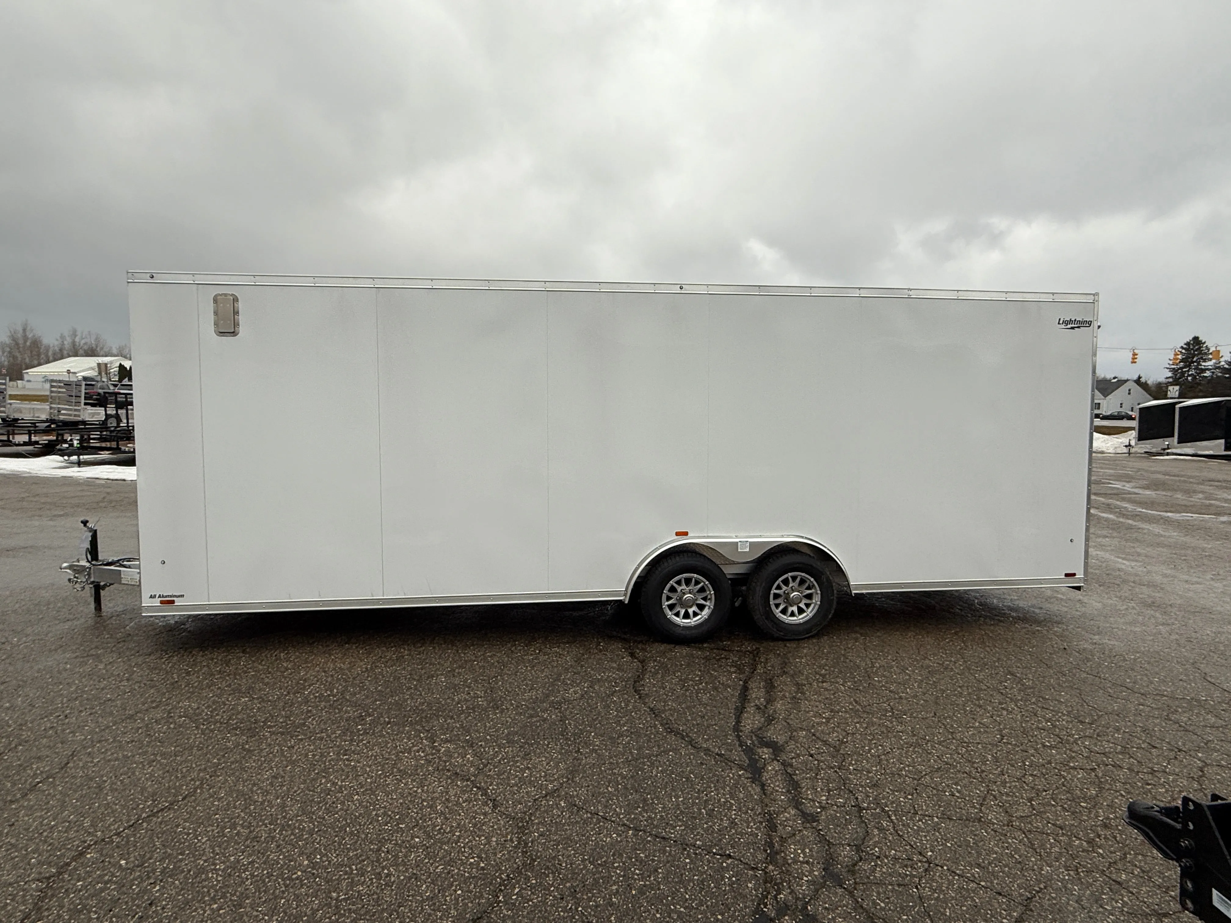 2025 Lightning Aluminum 8.5' x 24' Car Hauler Enclosed Trailer
