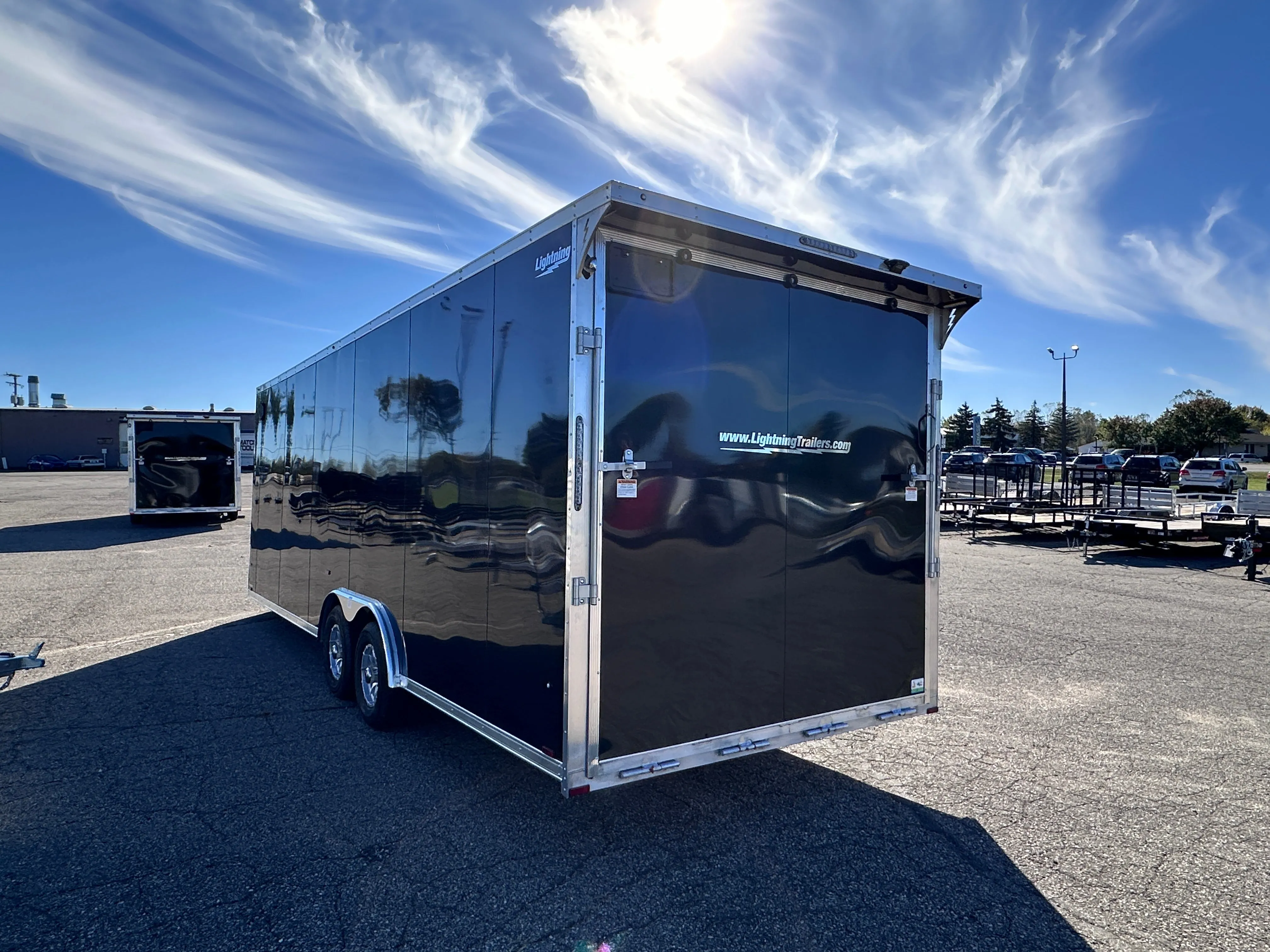 2025 Lightning Aluminum 8.5' x 24' Car Hauler Enclosed Trailer