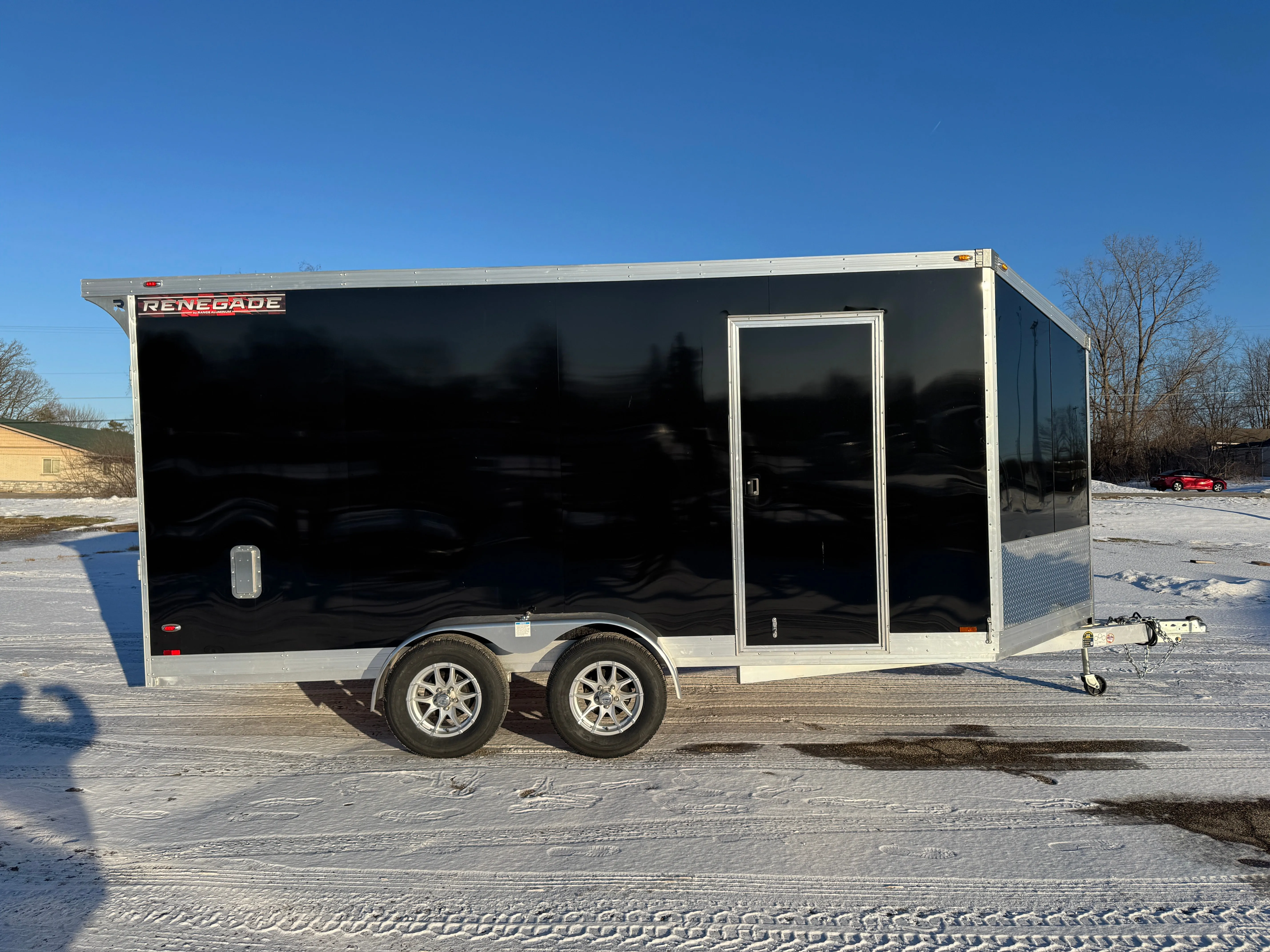 2025 Renegade Aluminum 7' x 16' Enclosed Trailer