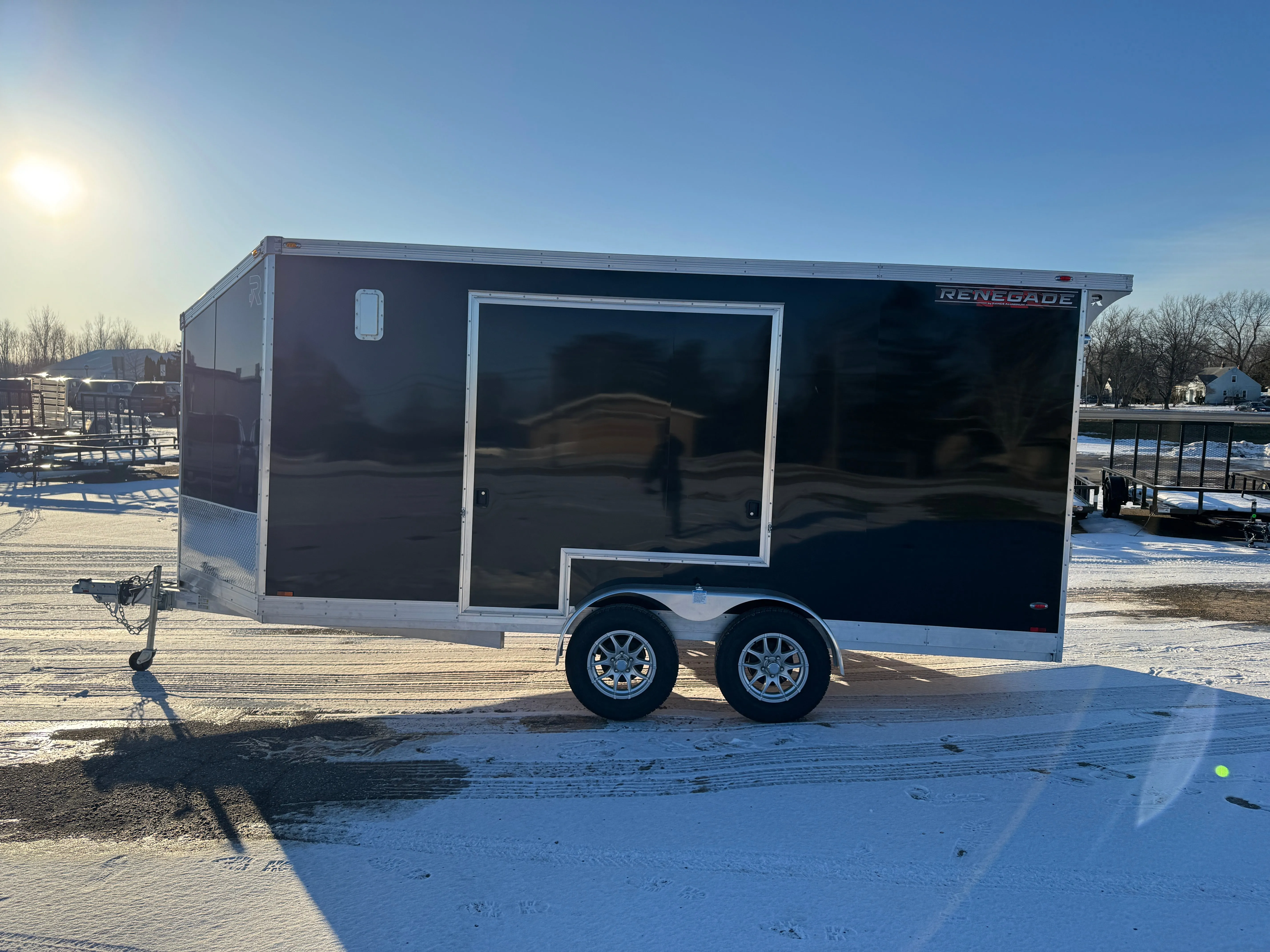 2025 Renegade Aluminum 7' x 16' Enclosed Trailer