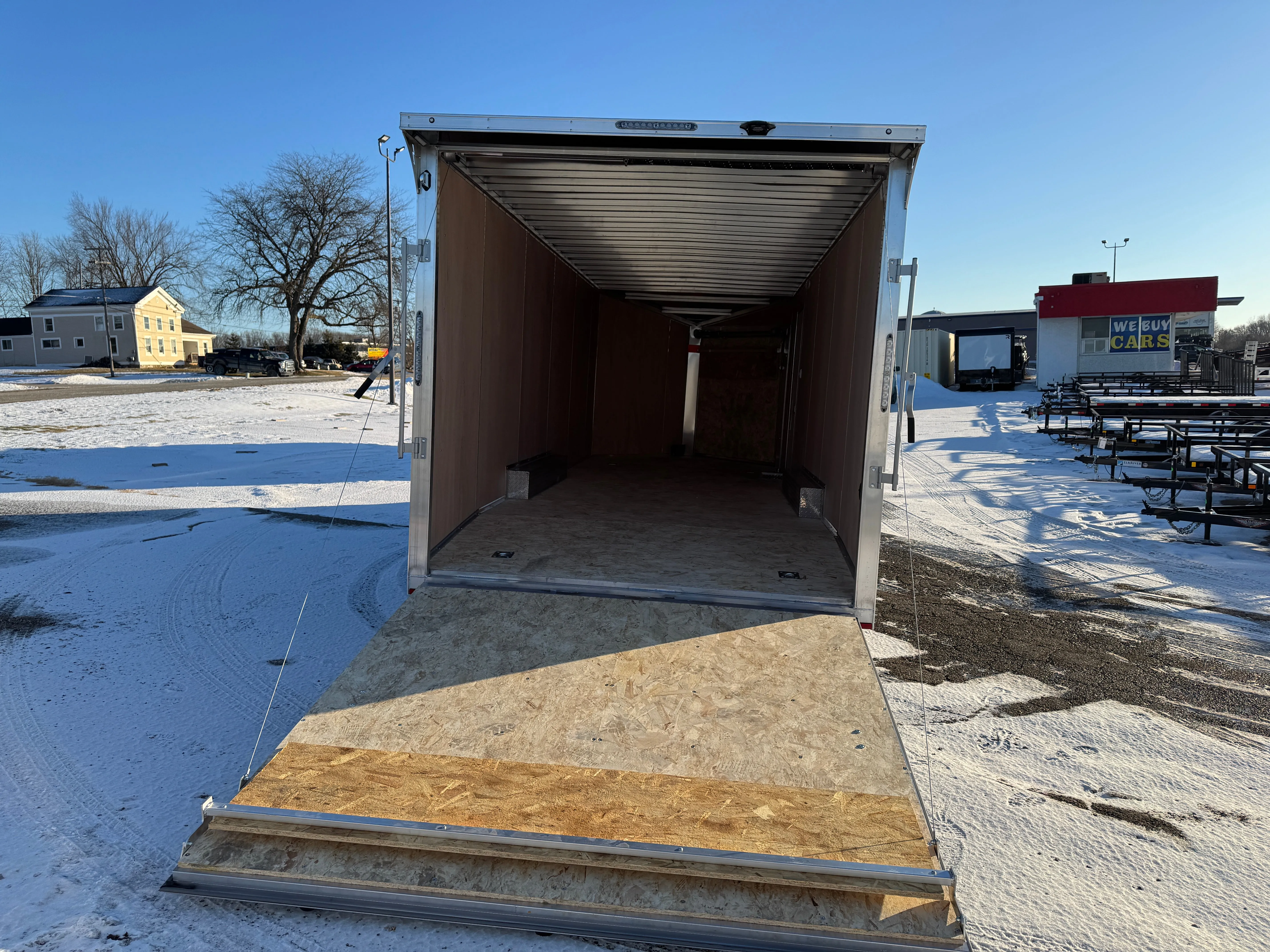 2025 Renegade Aluminum 7' x 16' Enclosed Trailer