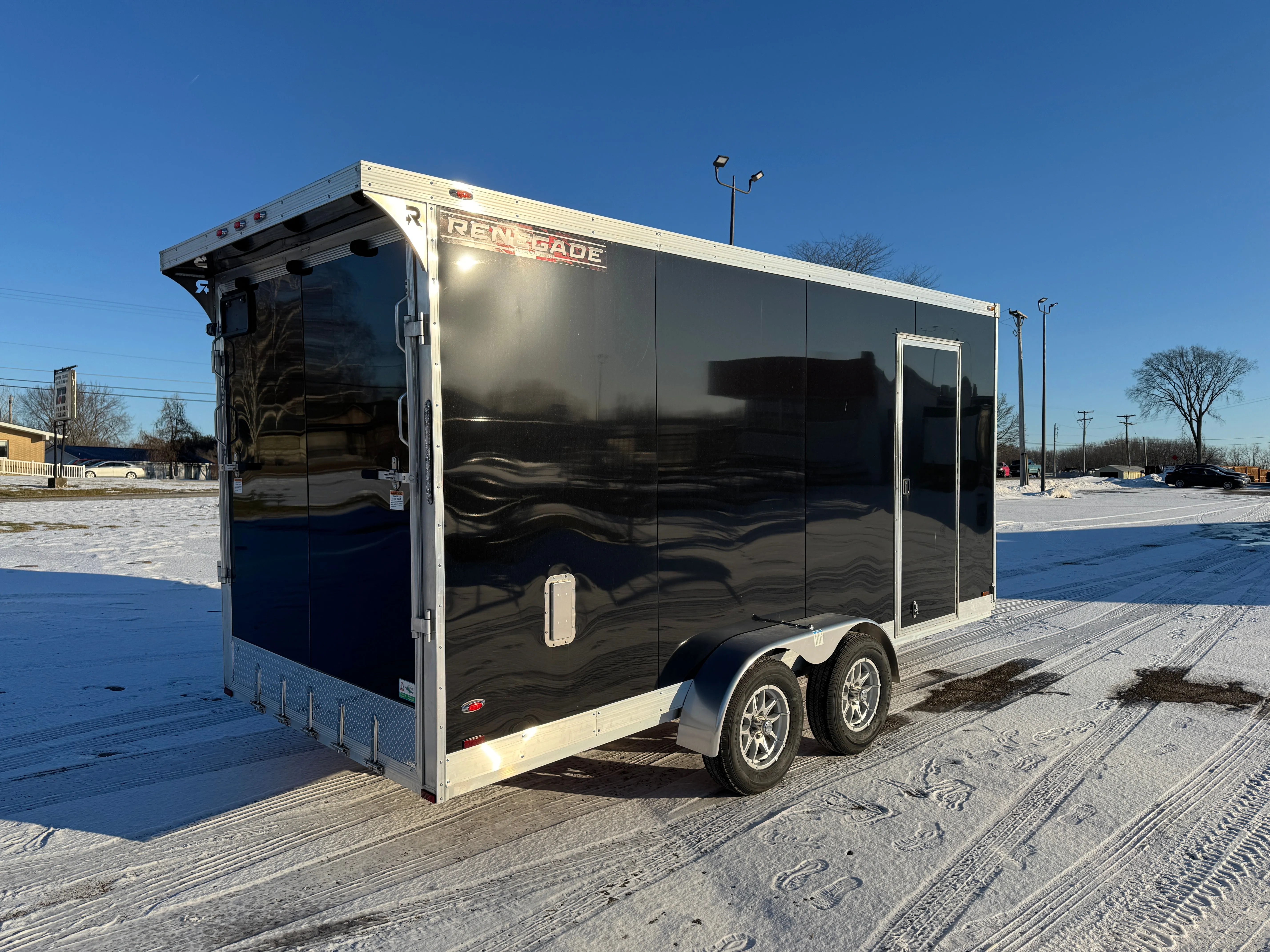 2025 Renegade Aluminum 7' x 16' Enclosed Trailer
