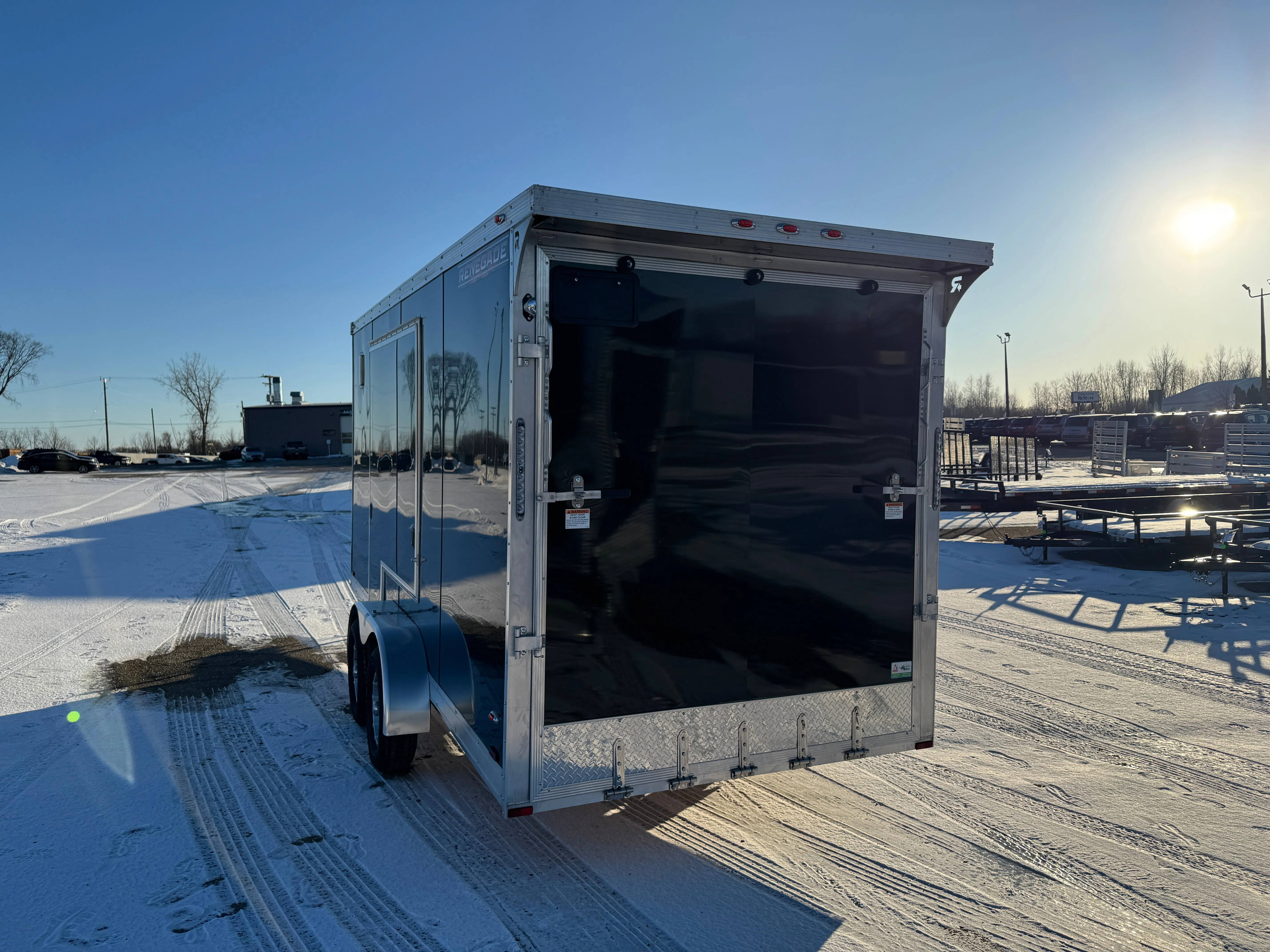 2025 Renegade Aluminum 7' x 16' Enclosed Trailer