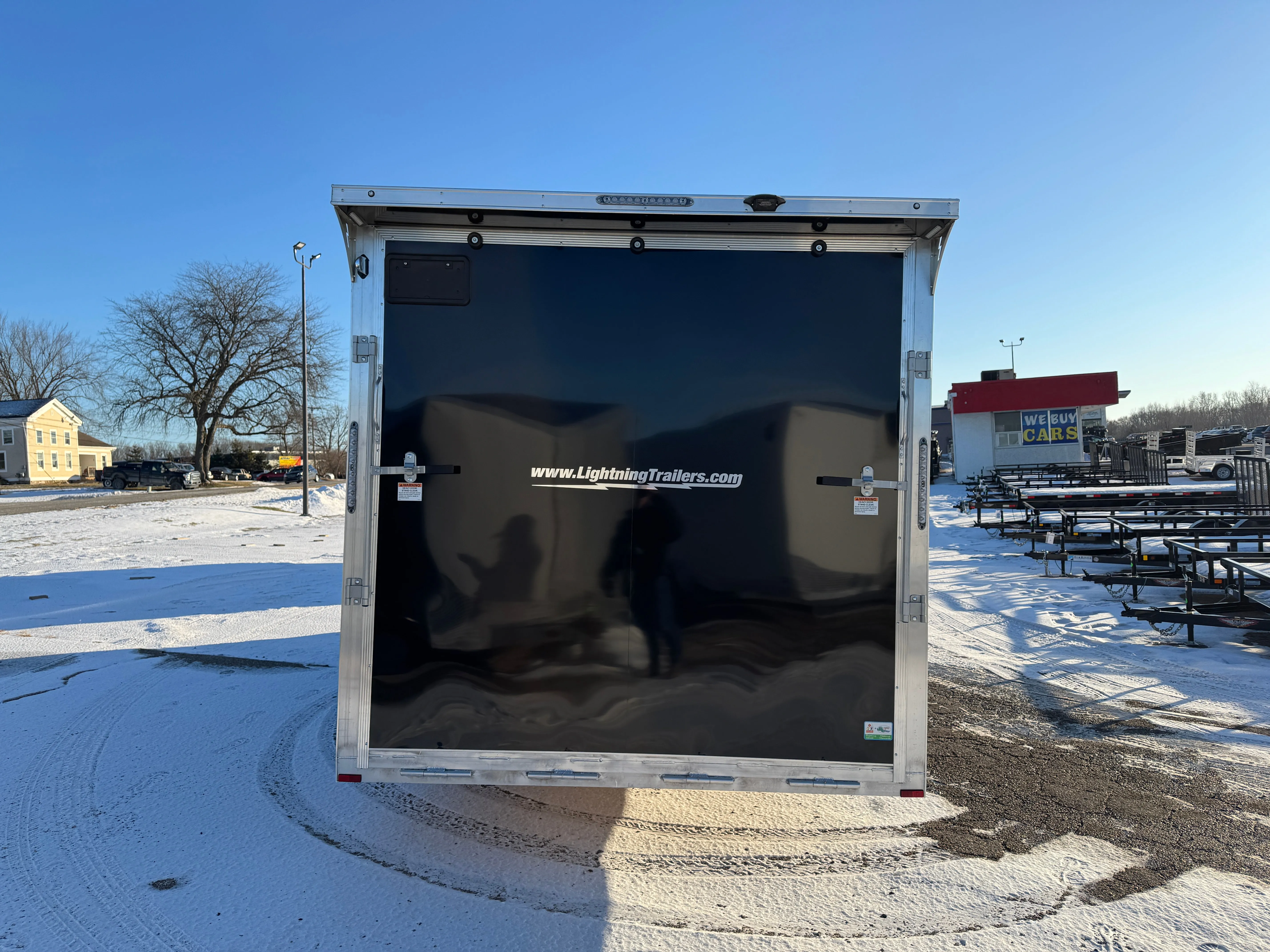 2025 Renegade Aluminum 7' x 16' Enclosed Trailer
