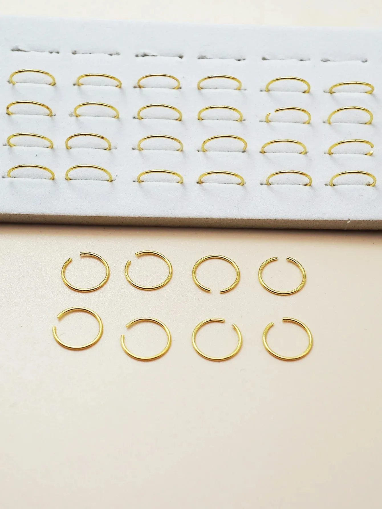 40pcs Simple Nose Ring- FD ⚡