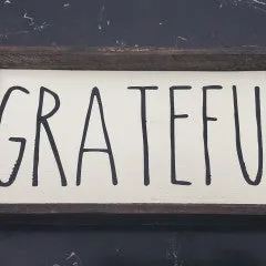 4x8 Grateful Handmade Framed Sign
