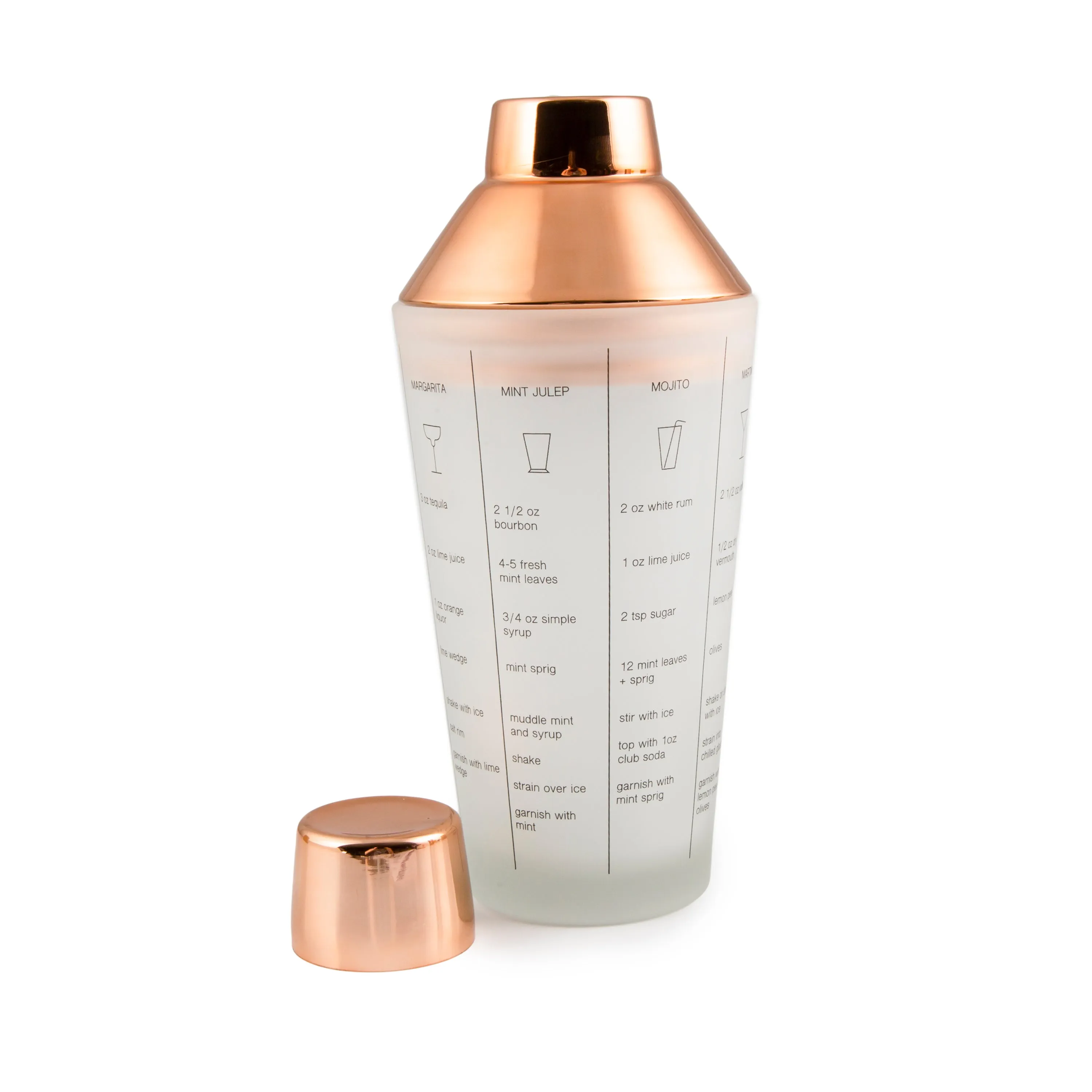 5-Piece Copper Mixology Set