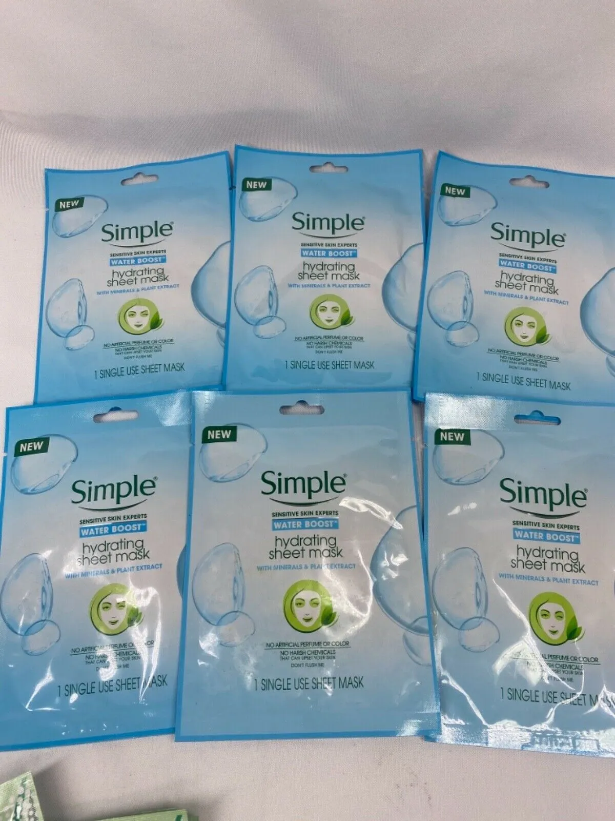 (6pk) Simple Single Use Face Mask YOU CHOOSE Buy More &Save! Combine Shipping