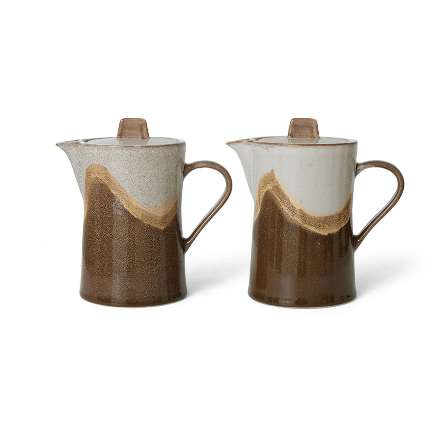 70s ceramics: tea pot, Oasis