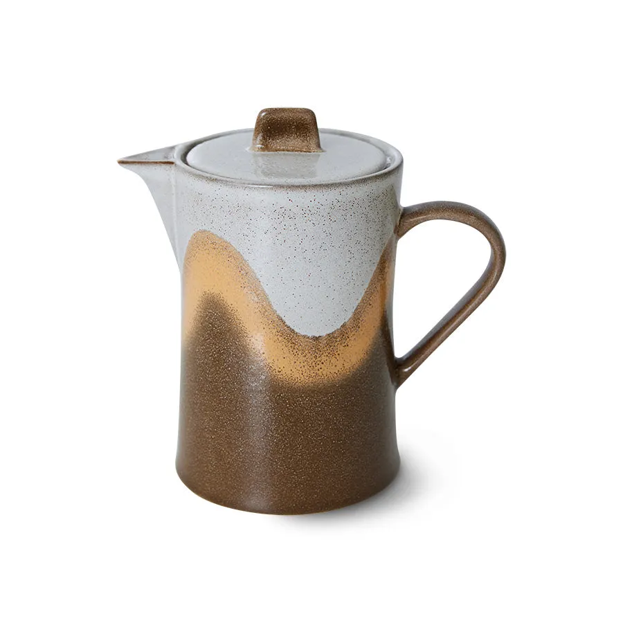 70s ceramics: tea pot, Oasis