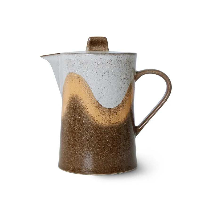 70s ceramics: tea pot, Oasis