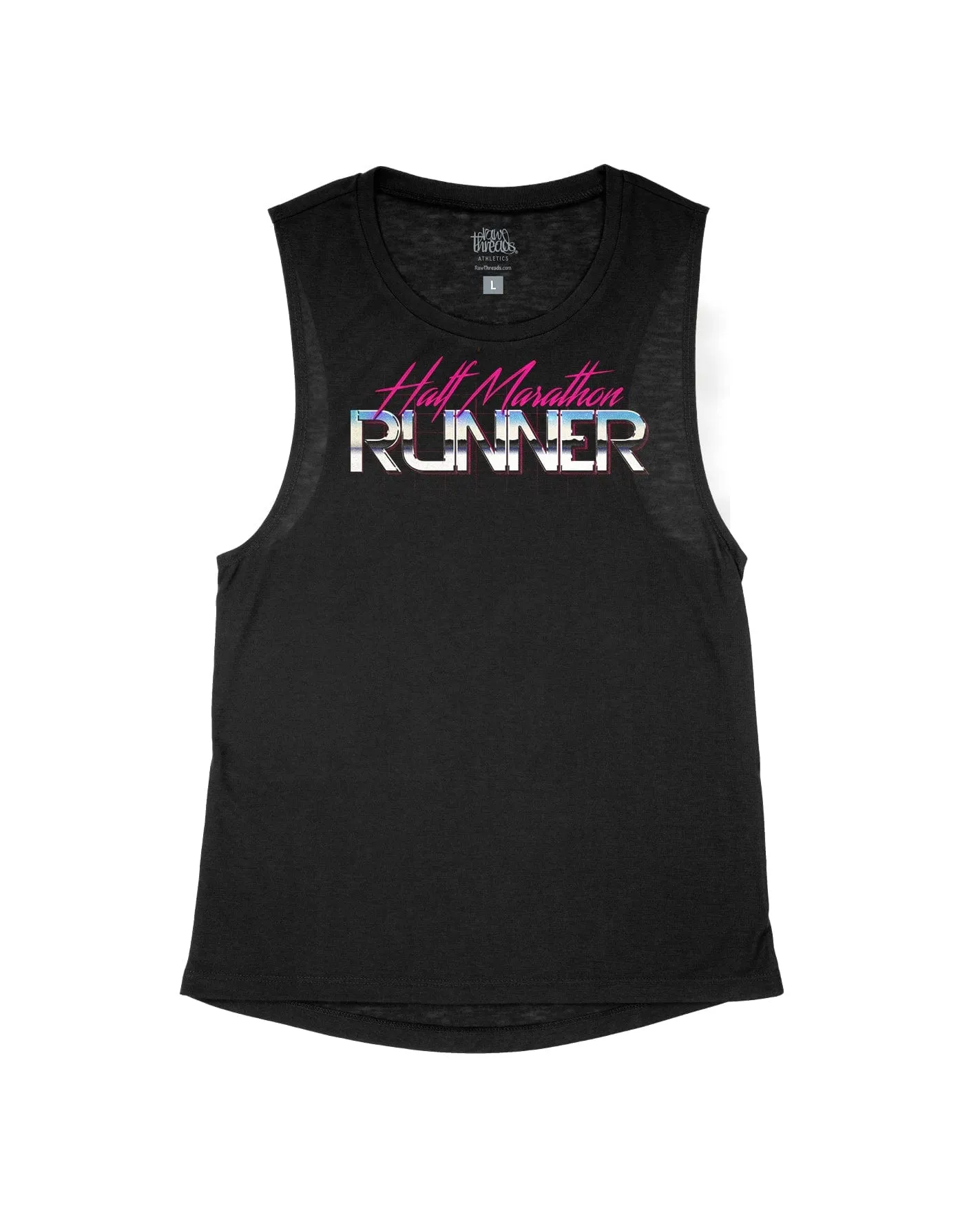 80's Runner Half Marathoner CHROME