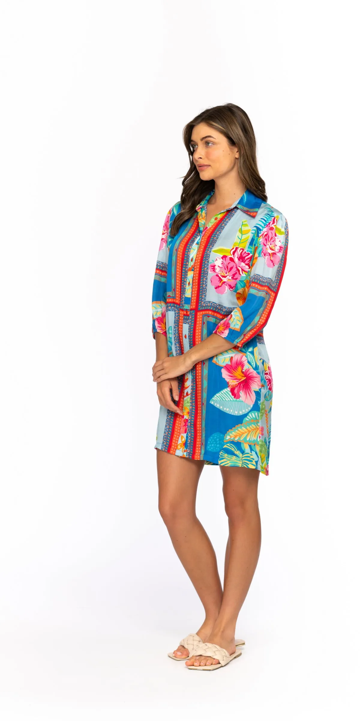 Aditi Palm Dress