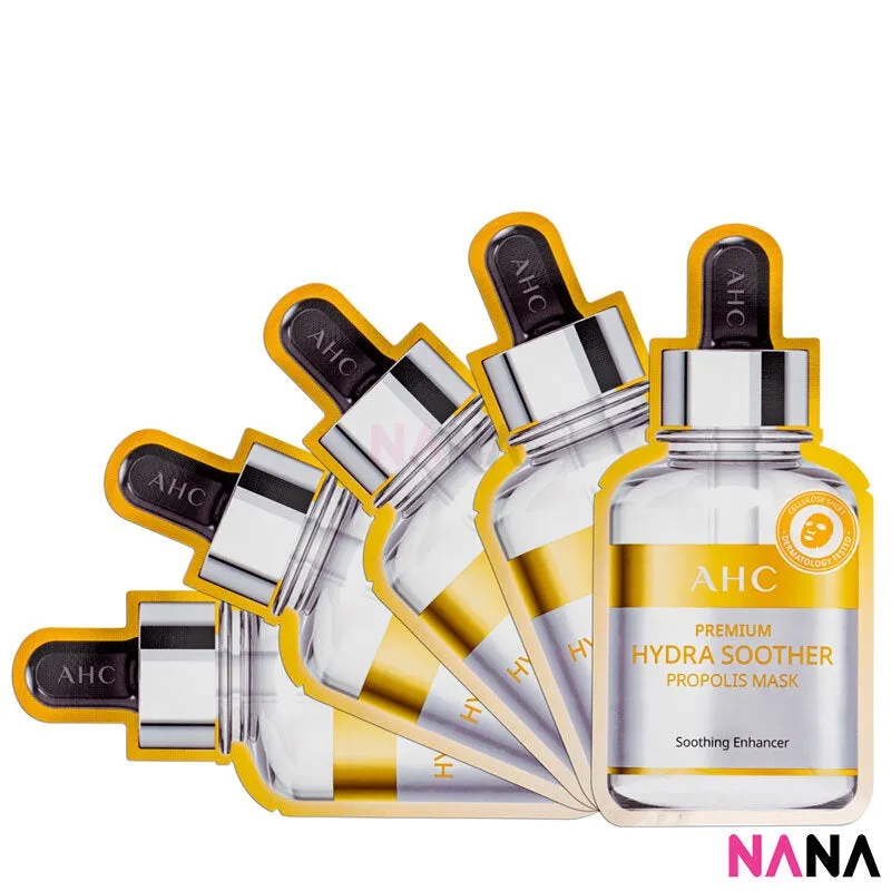 AHC Premium Hydra Soother Propolis Mask 5pcs/box