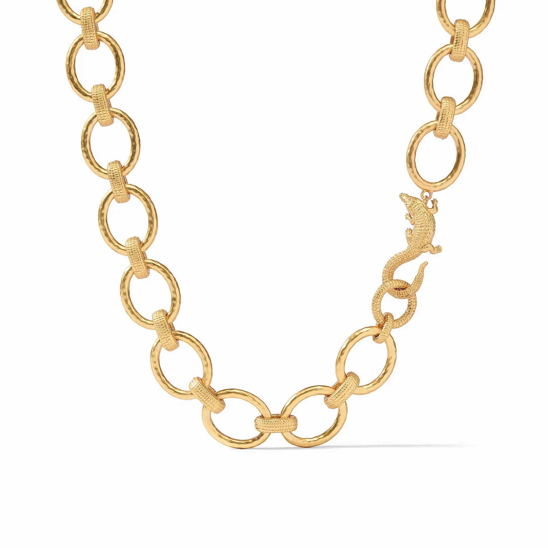 Alligator Link Necklace