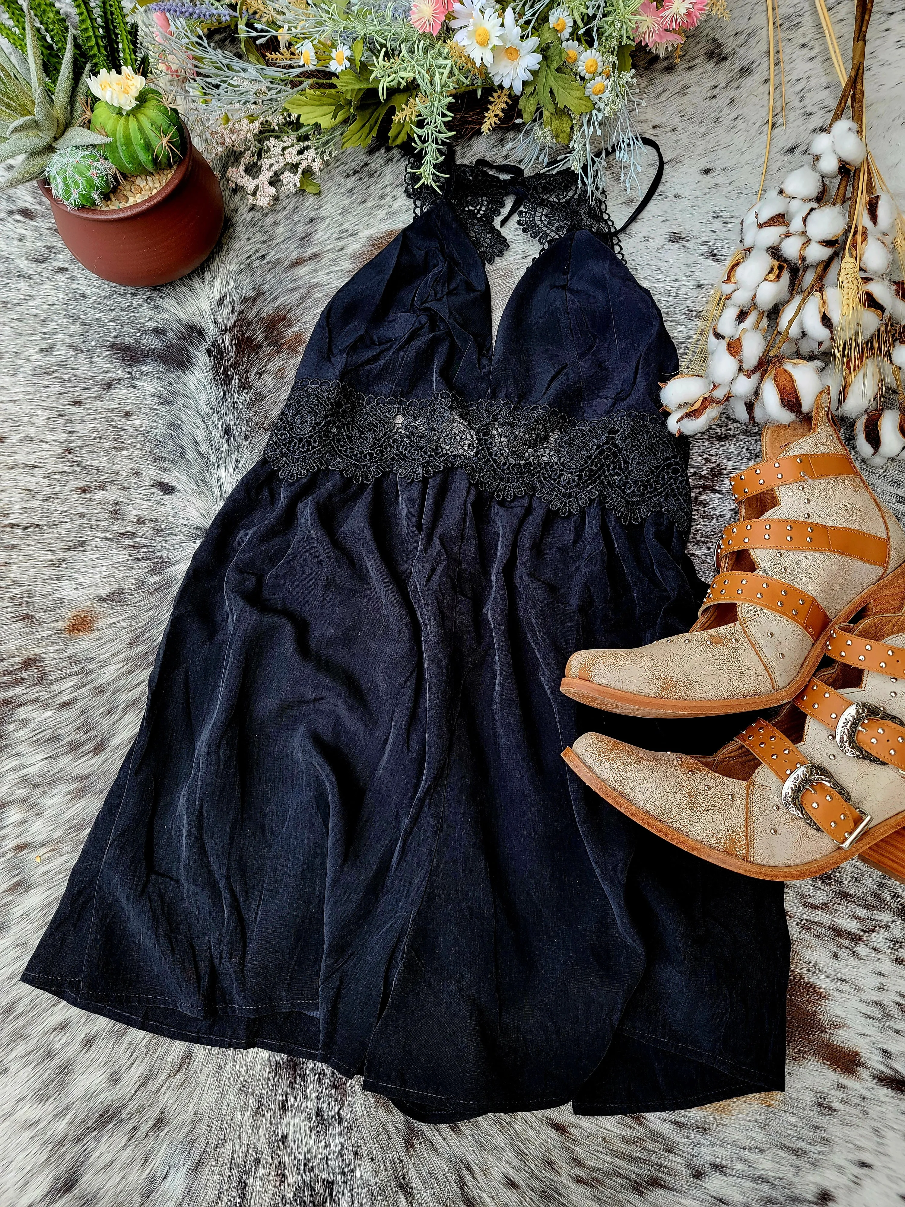 Amy Romper (Black)